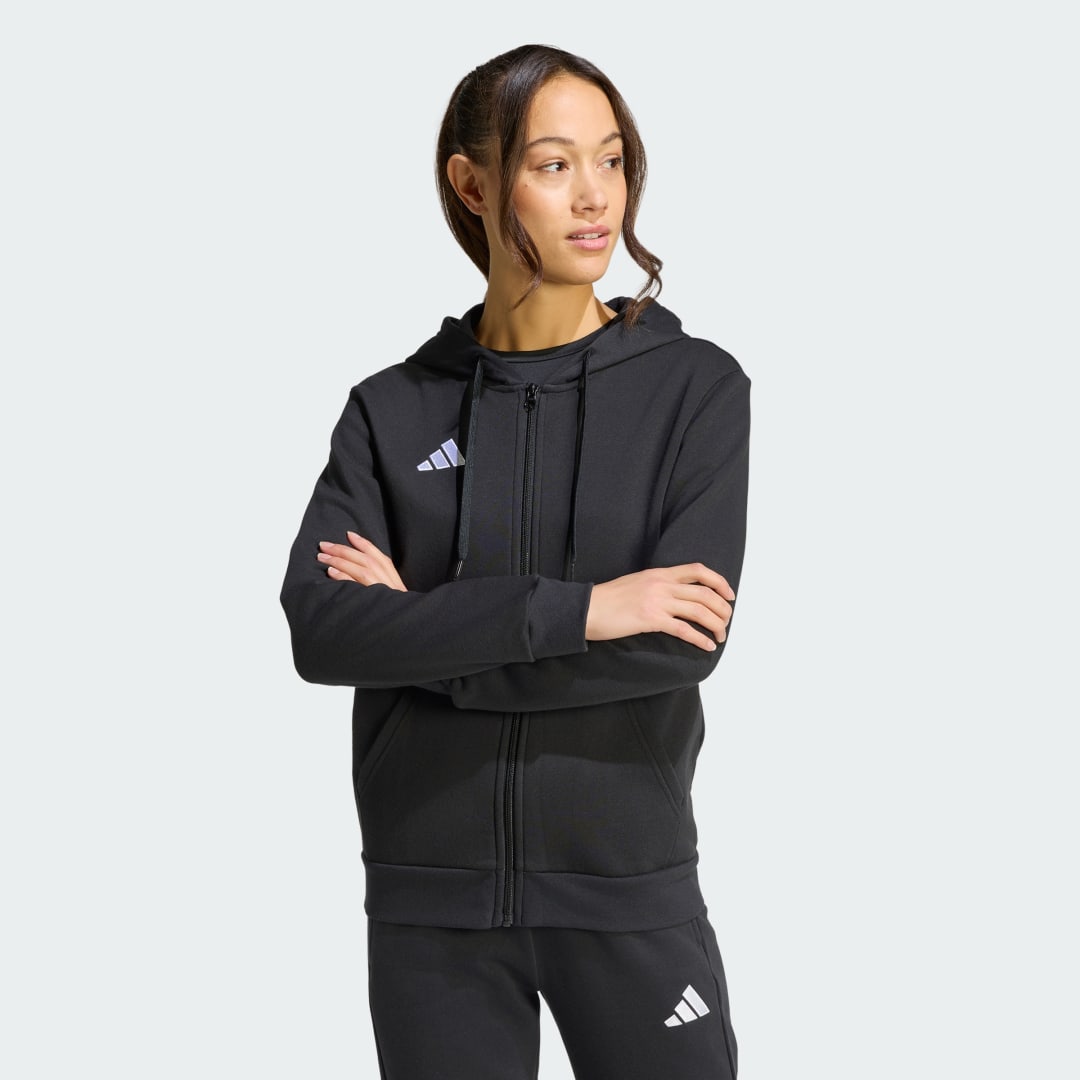 Hoodie Entrada26 με φερμουάρ σε όλο το μήκος