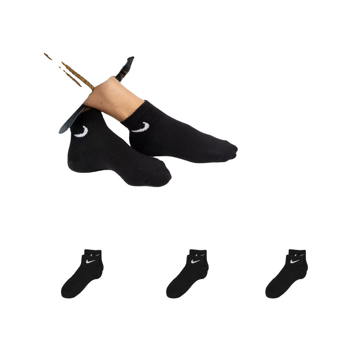 Κάλτσες Nike Chaussettes everyday lightweight noir