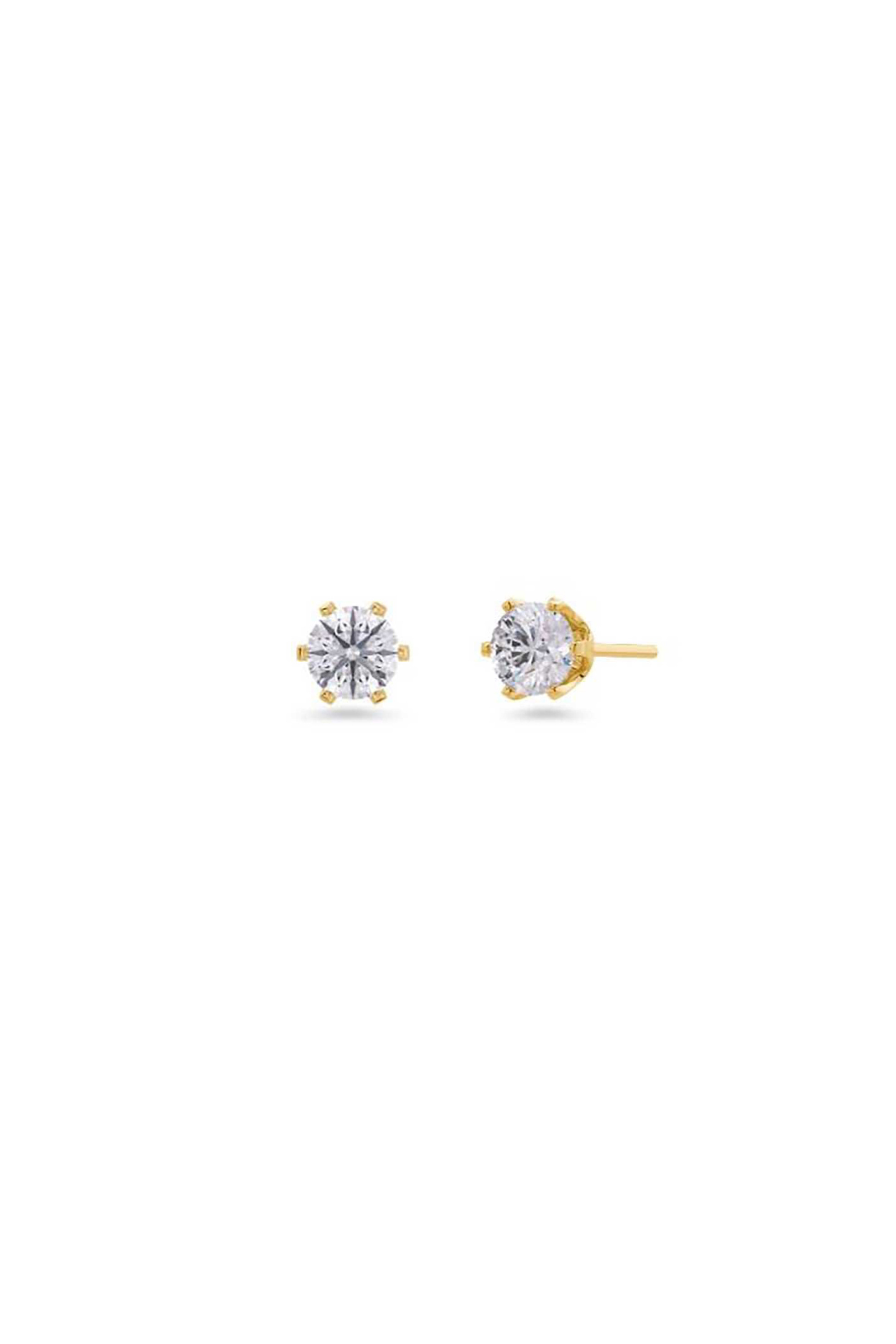EDBLAD γυναικεία σκουλαρίκια "Crown Studs Mini Gold"