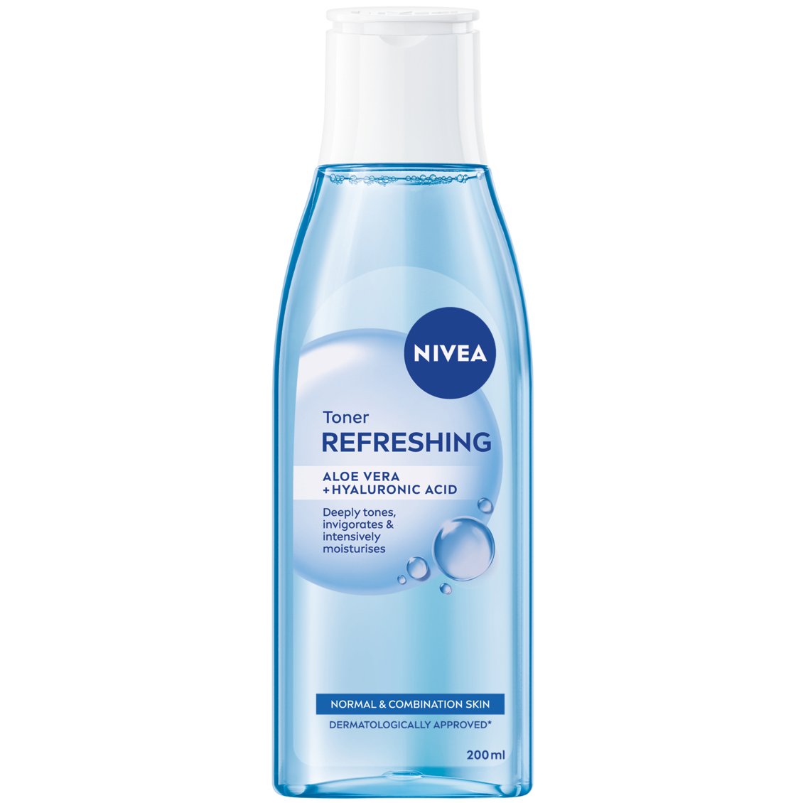 Nivea Refreshing Moisturizing Toner Αναζωογονητική Ενυδατική Τονωτική Λοσιόν με Αλόη Βέρα & Υαλουρονικό Οξύ για Κανονικές προς Μικτές Επιδερμίδες 200ml