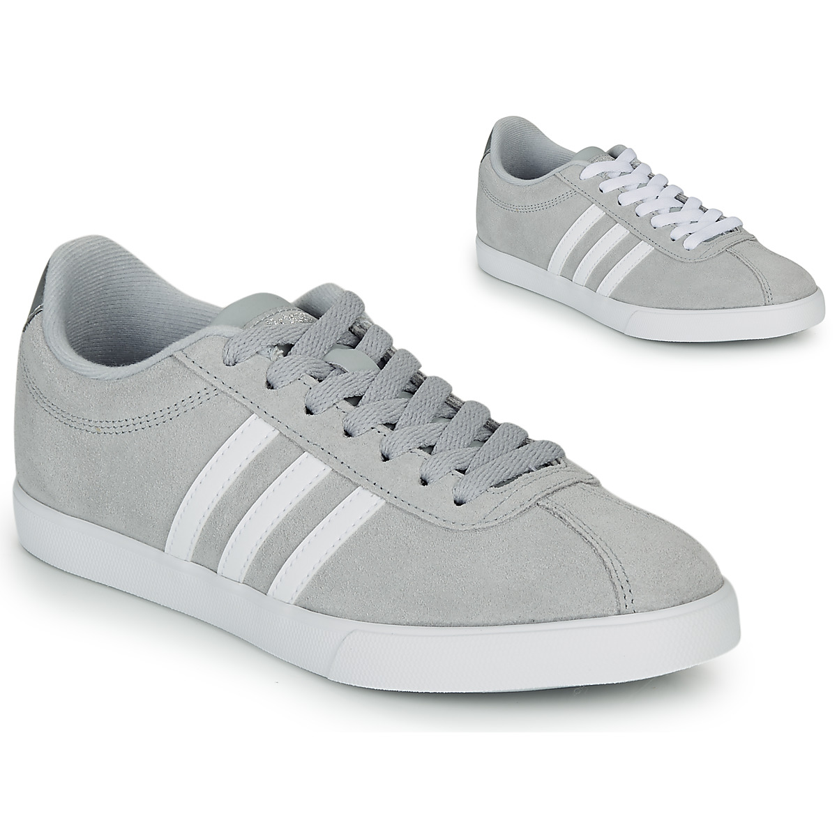 Xαμηλά Sneakers adidas COURTSET GRIS
