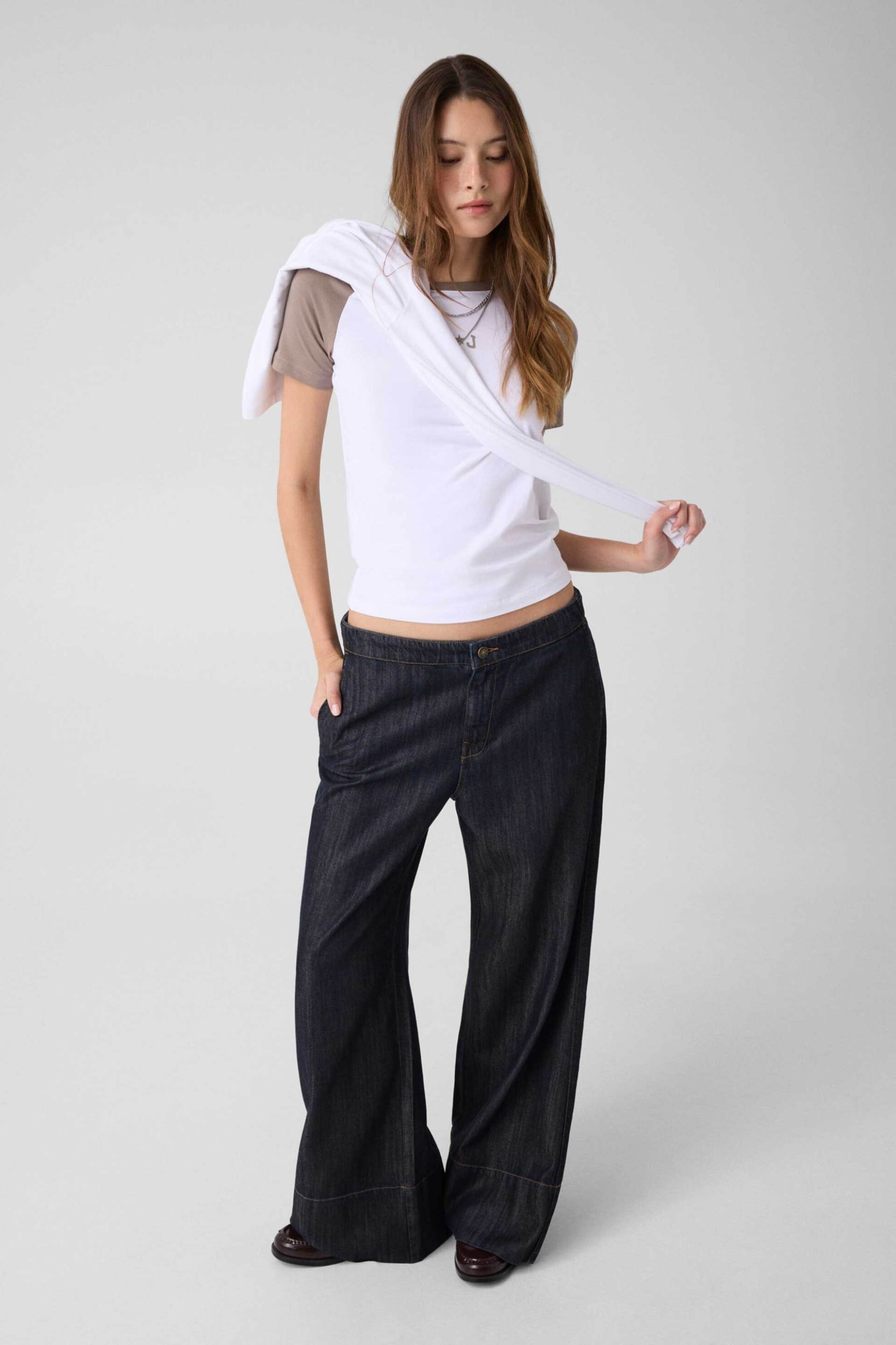 Guess γυναικείο τζιν παντελόνι Relaxed Extra Wide Fit "G13"
