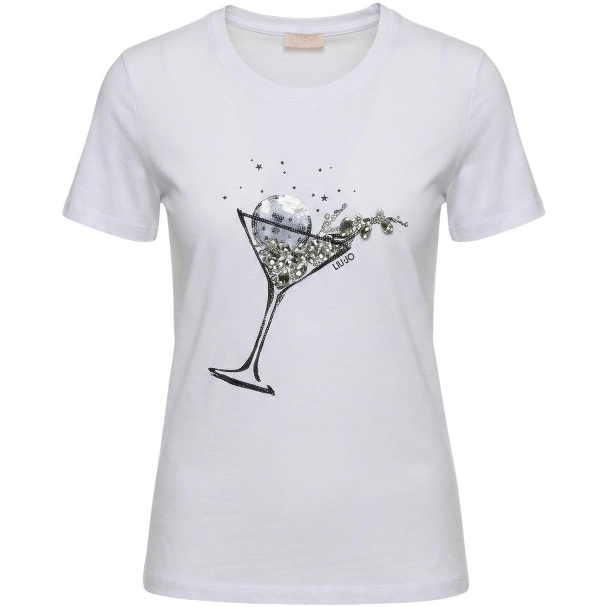 T-shirt με κοντά μανίκια Liu Jo ECS MODA WA6237 JS923