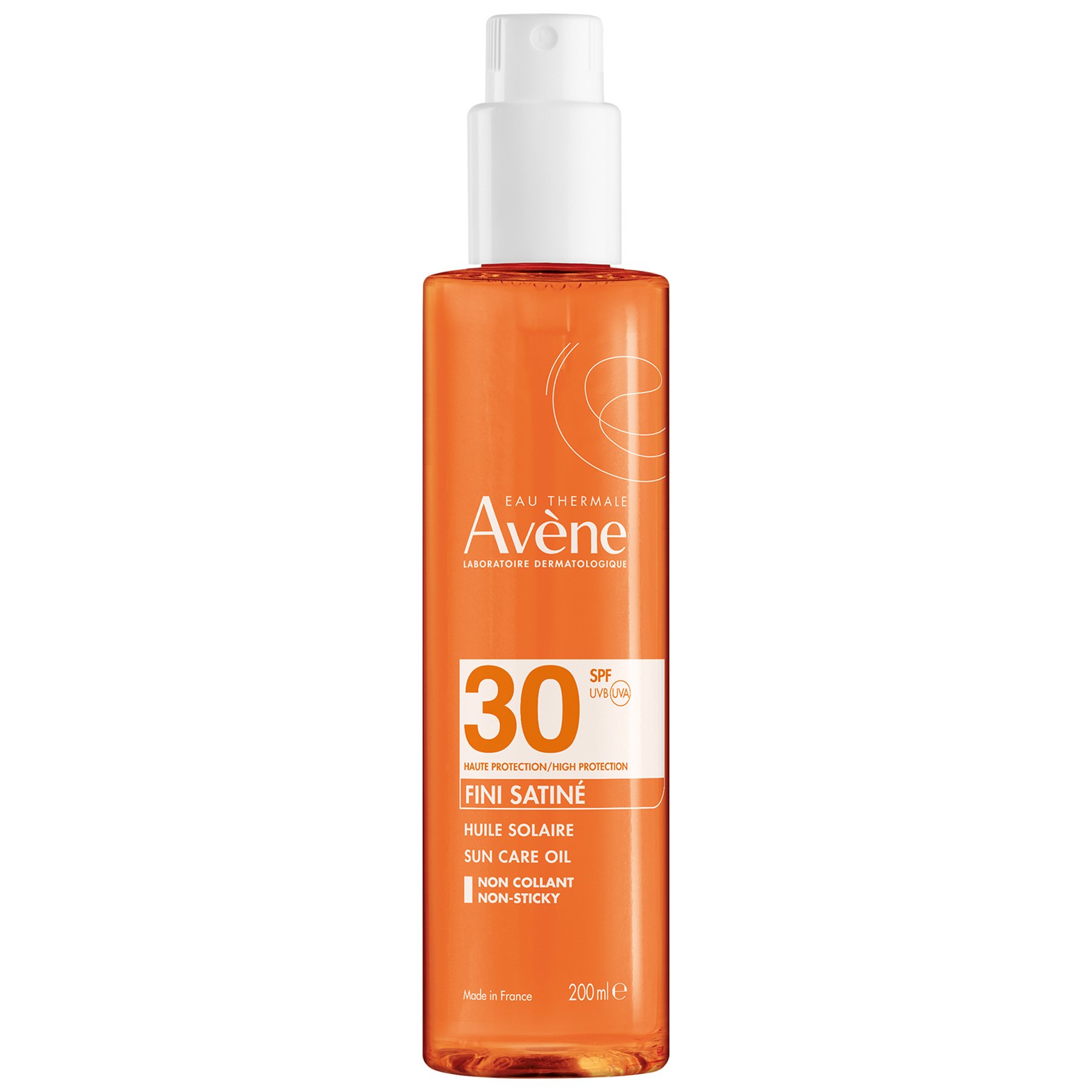 Avene Eau Thermale Sun Care Oil Spf30 Μη Κολλώδες Αντηλιακό Λάδι Υψηλής Προστασίας 200ml