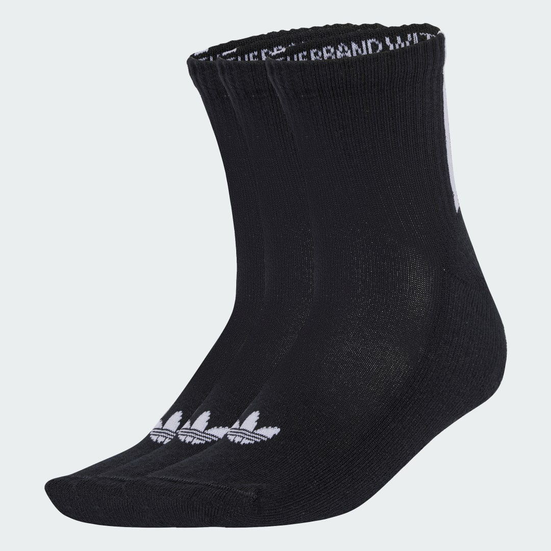 Quarter 3 Back Stripes Socks 3 Pairs