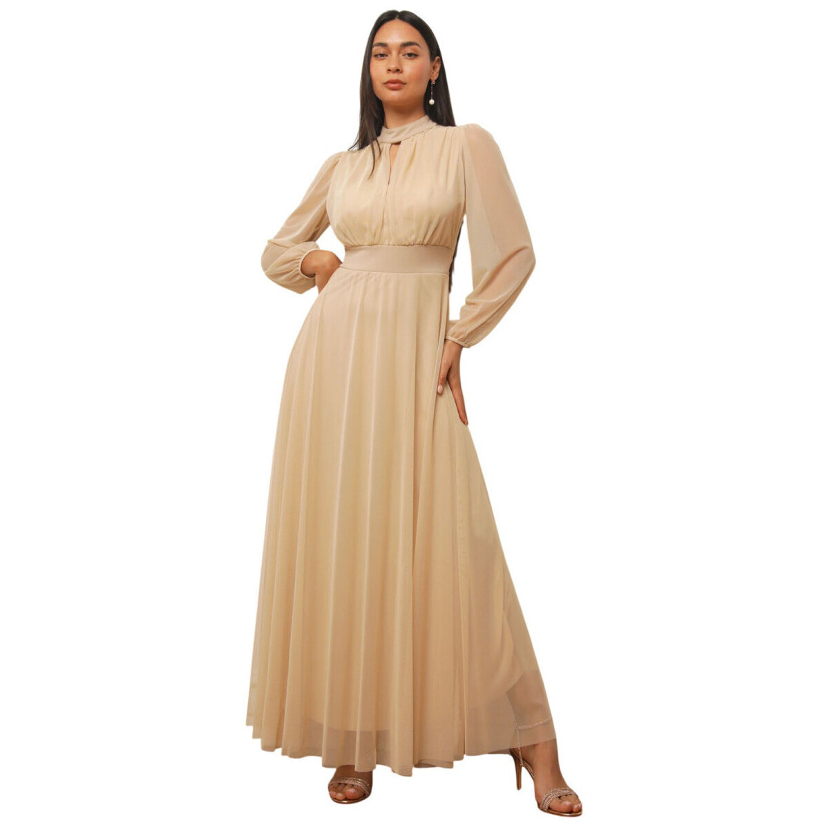 Μακριά Φορέματα La Modeuse 78434_P186871