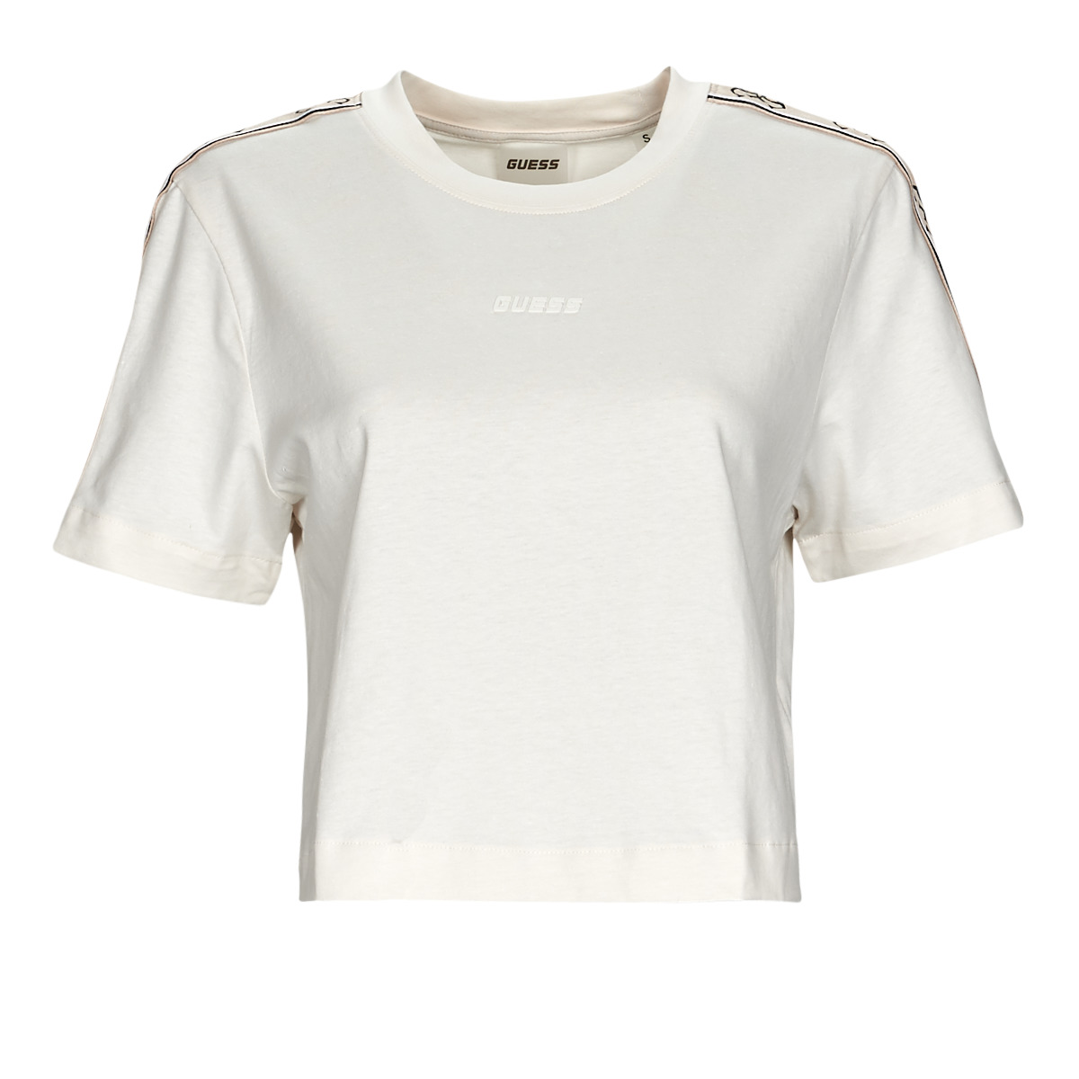 T-shirt με κοντά μανίκια Guess BRITNEY CROP TEE