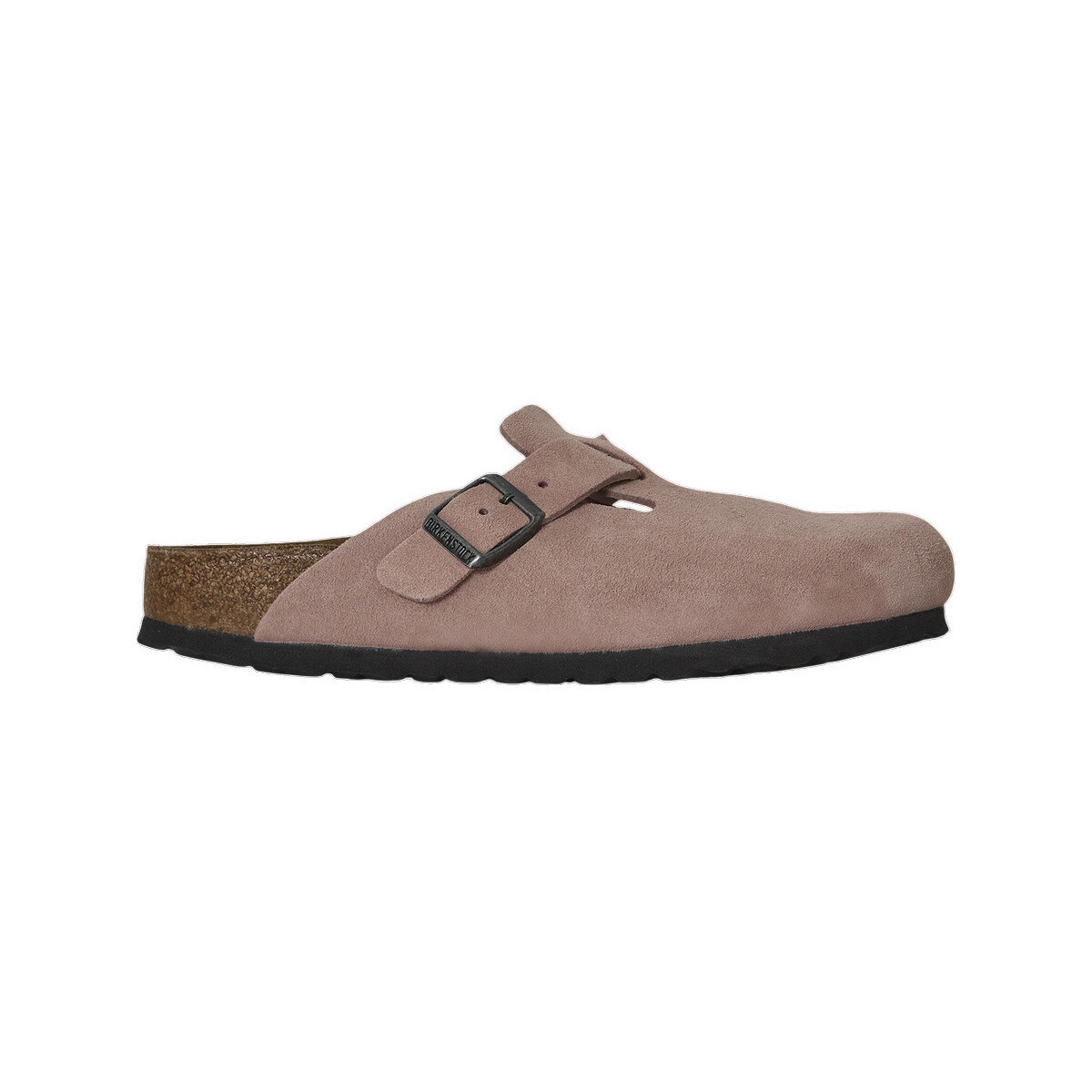 Mules BIRKENSTOCK Mocassins Boston cuir suédé