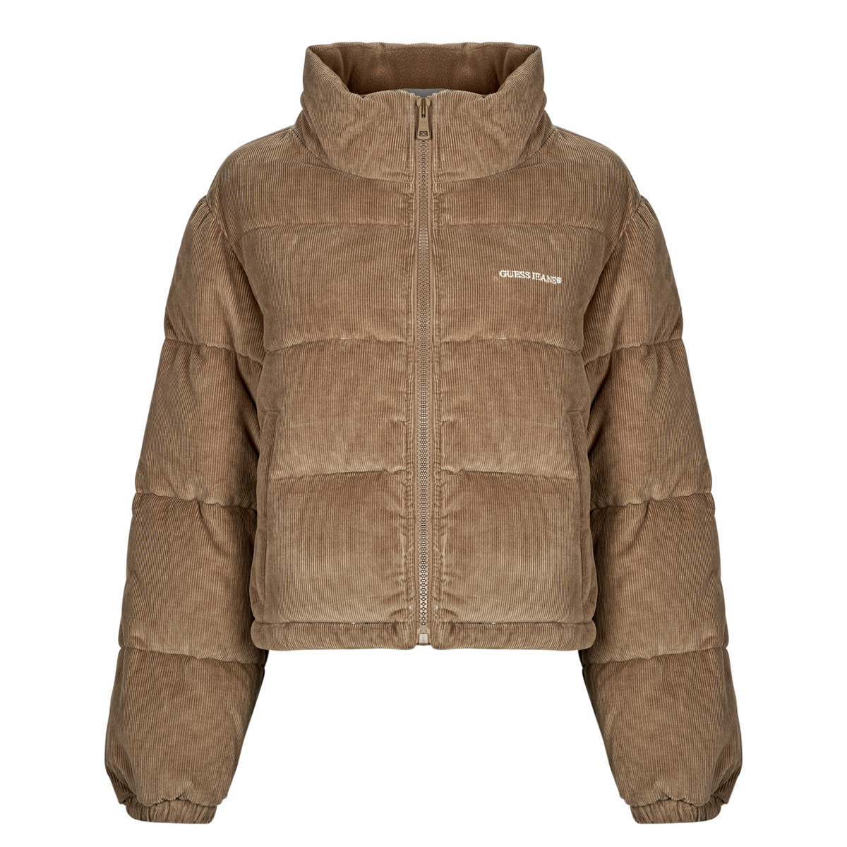 Χοντρό μπουφάν Guess CROPPED PUFFER