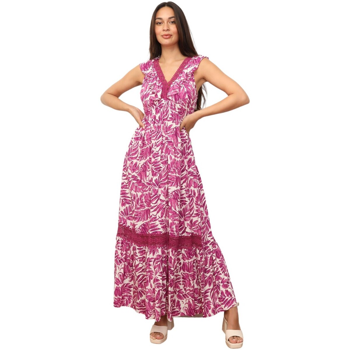 Φορέματα La Modeuse 71021_P166440