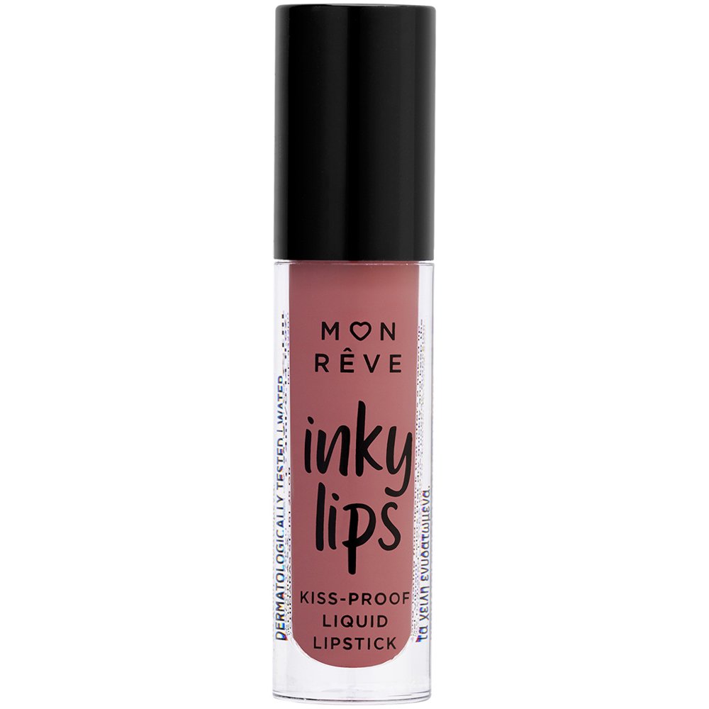 Mon Reve Inky Lips Kiss-Proof Liquid Matte Lipstick Εξαιρετικά Σταθερό Υγρό Ματ Κραγιόν 4ml - 25