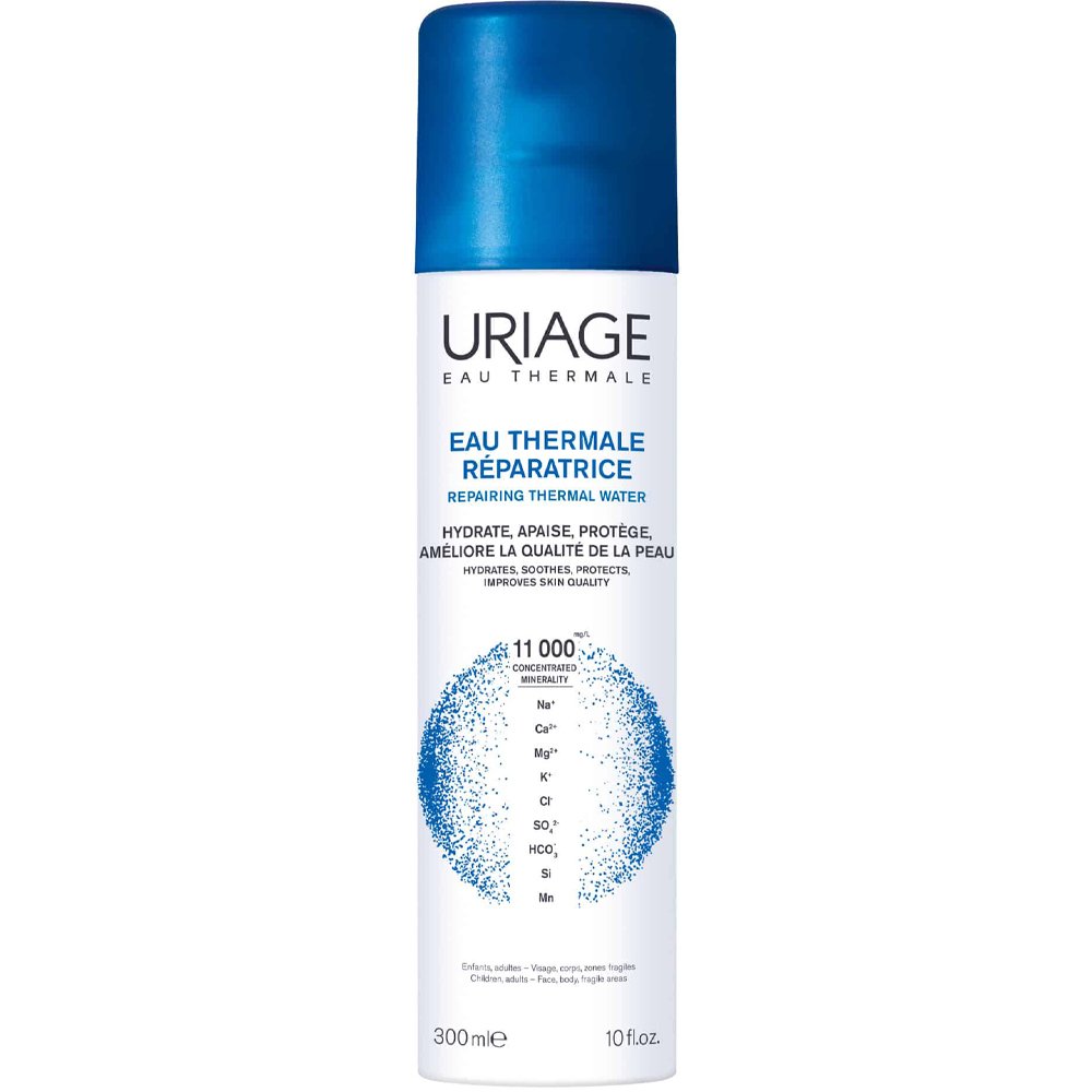 Uriage Eau Thermale Water Ενυδατικό - Καταπραϋντικό Ιαματικό Νερό Προσώπου - Σώματος σε Spray 300ml