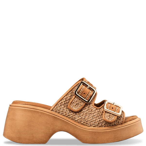 PLATFORM HEEL MULES