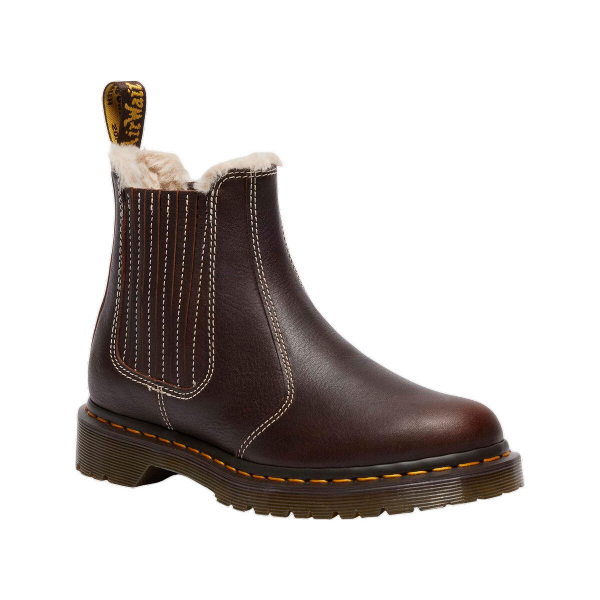 Μποτίνια Dr. Martens Bottines 2976 Leonore doublure fausse fourrure