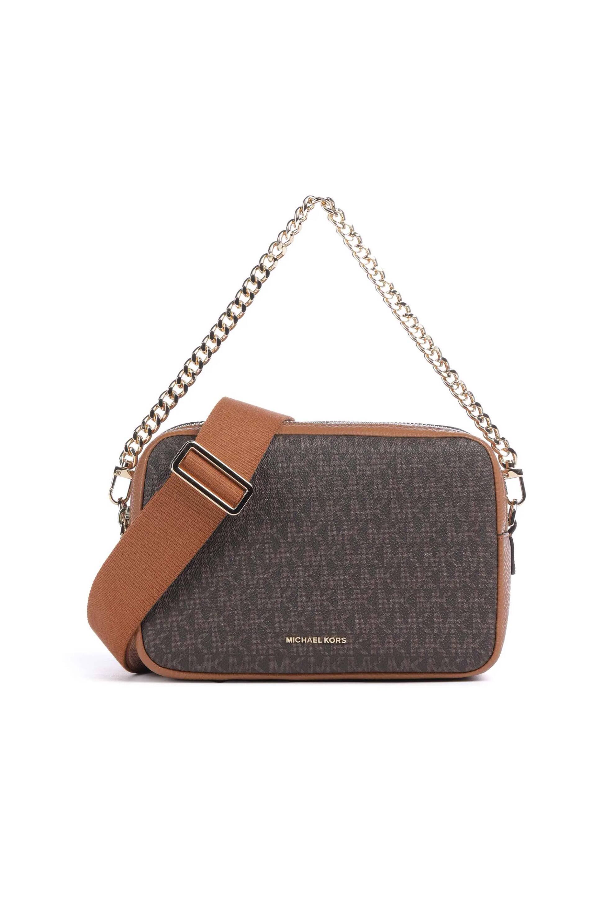 Michael Kors γυναικεία τσάντα crossbody με all-over monogram και μεταλλικό λογότυπο "Bryant" | ONE SIZE