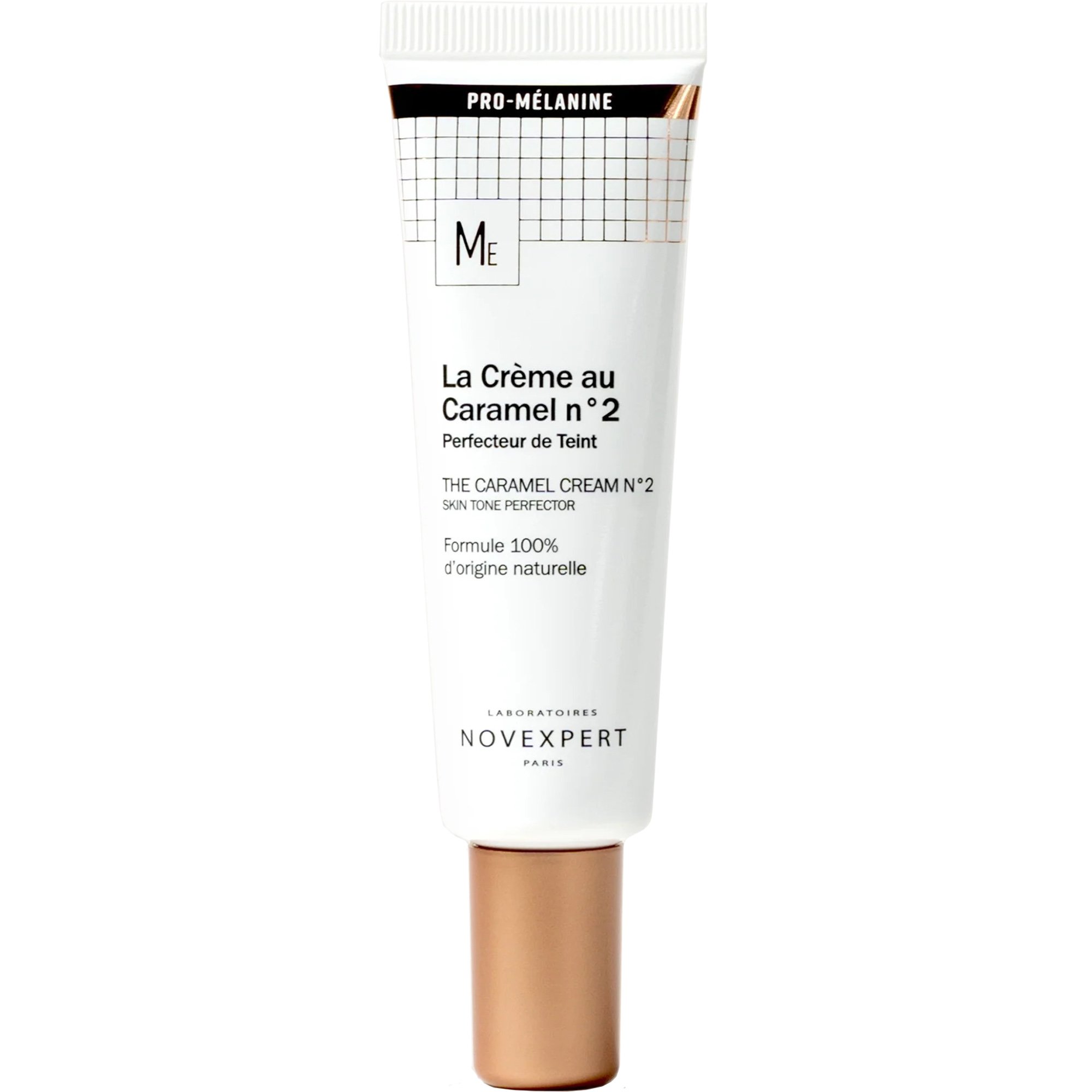 Novexpert Pro-Melanine The Caramel Cream Κρέμα Λάμψης για Όλους τους Τύπους Δέρματος με Χρώμα 30ml - No2