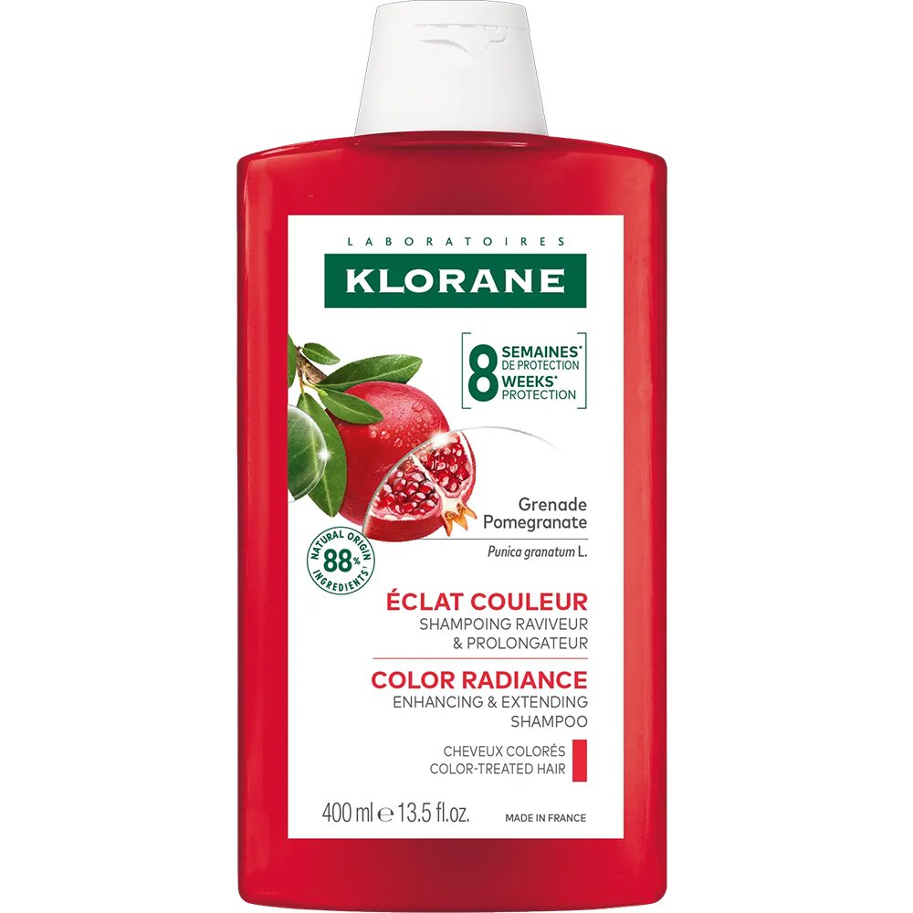 Klorane Pomegranate Shampoo Color Protection Σαμπουάν με Ρόδι για Βαμμένα Μαλλιά 400ml