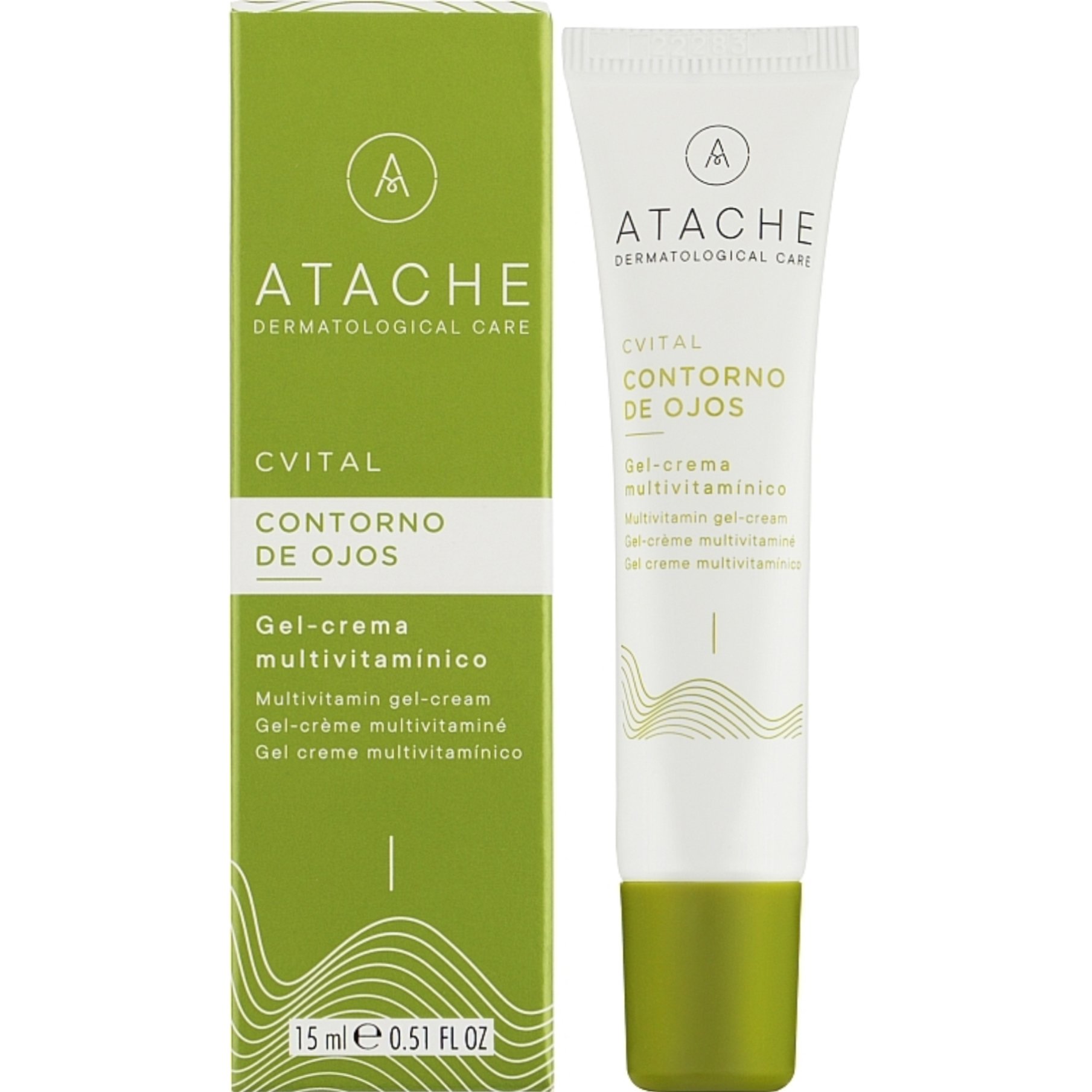 Atache C Vital Eye Gel Cream 15ml,Αντιρυτιδική Κρέμα-Gel Ματιών με Αντιοξειδωτικές Ιδιότητες