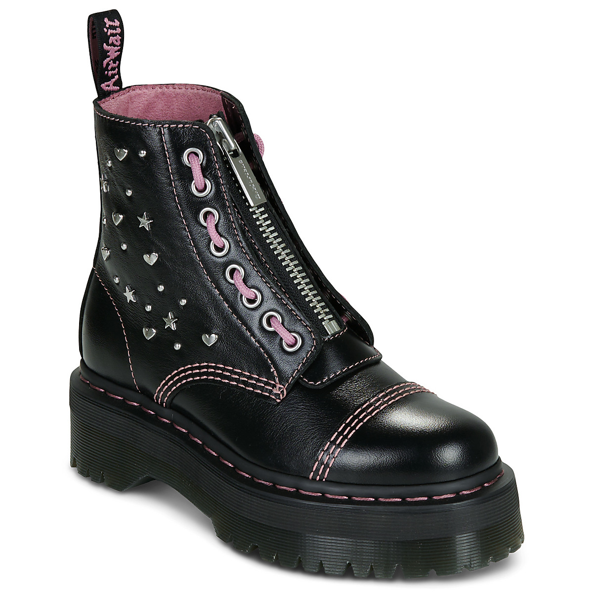 Μπότες Dr. Martens SINCLAIR HS BLACK MILLED GLOSS