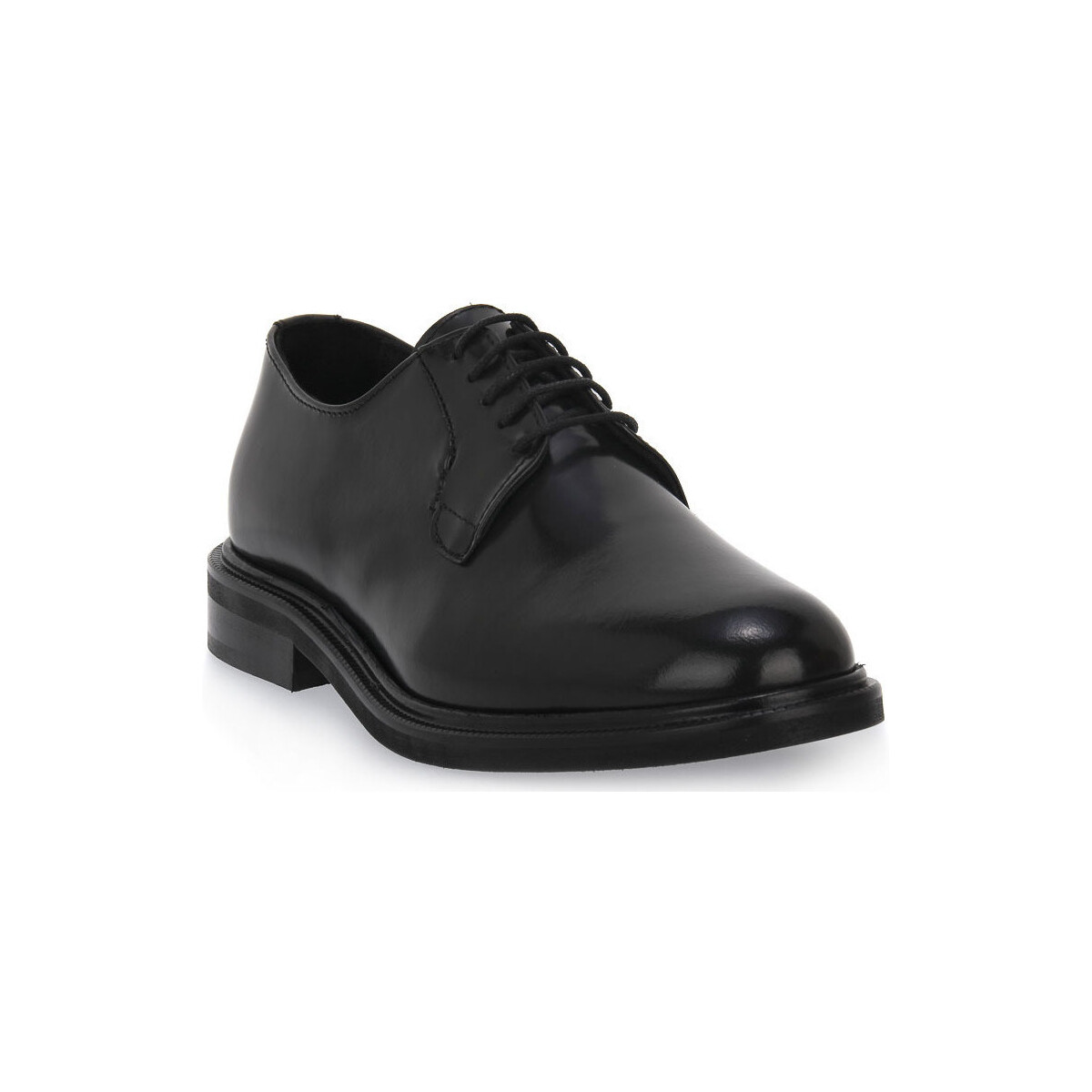 Παπούτσια Sport Priv Lab DERBY ABRASIVATO NERO