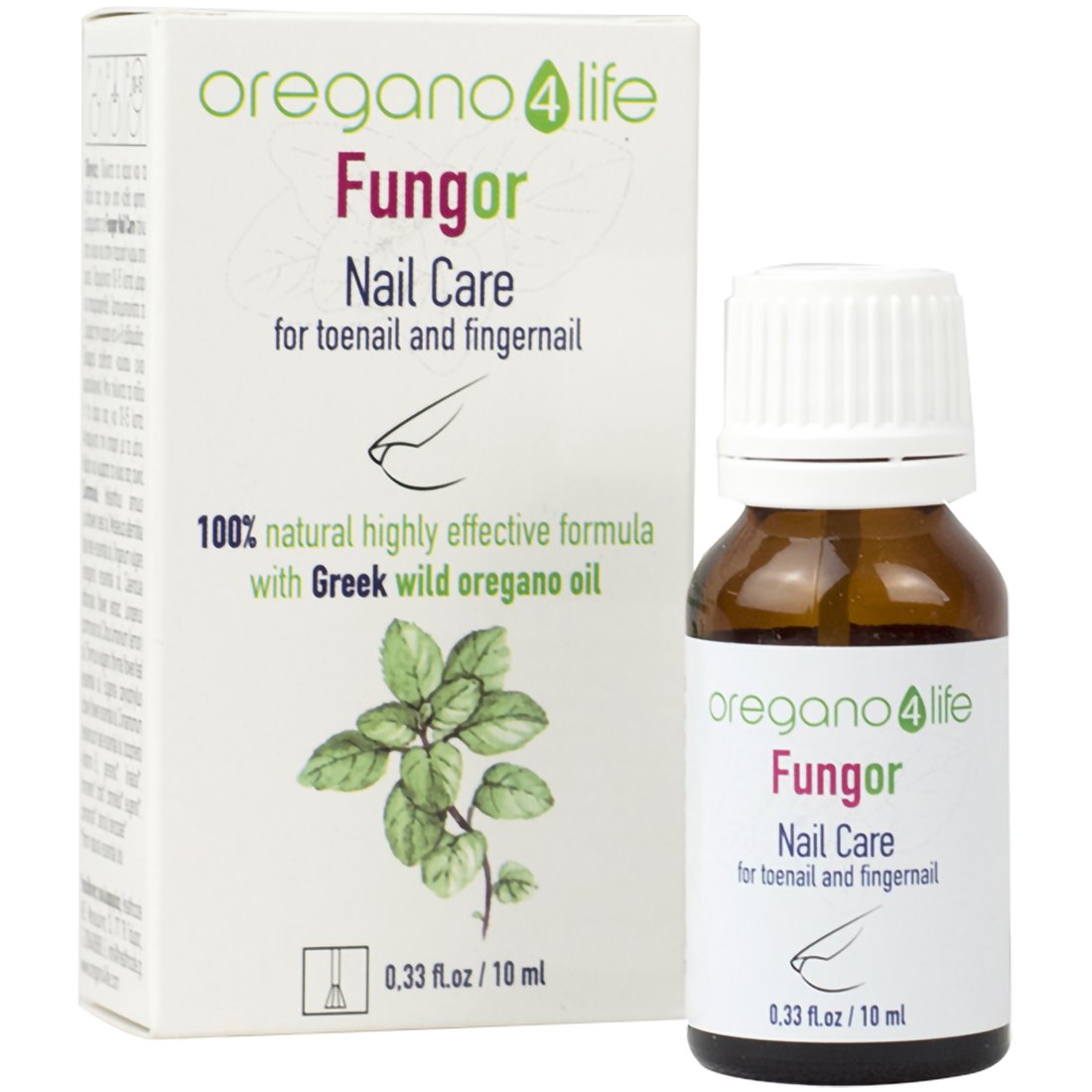 Oregano 4 Life Fungor Nail Care Διάλυμα Φροντίδας Νυχιών με Λάδι Ρίγανης 10ml