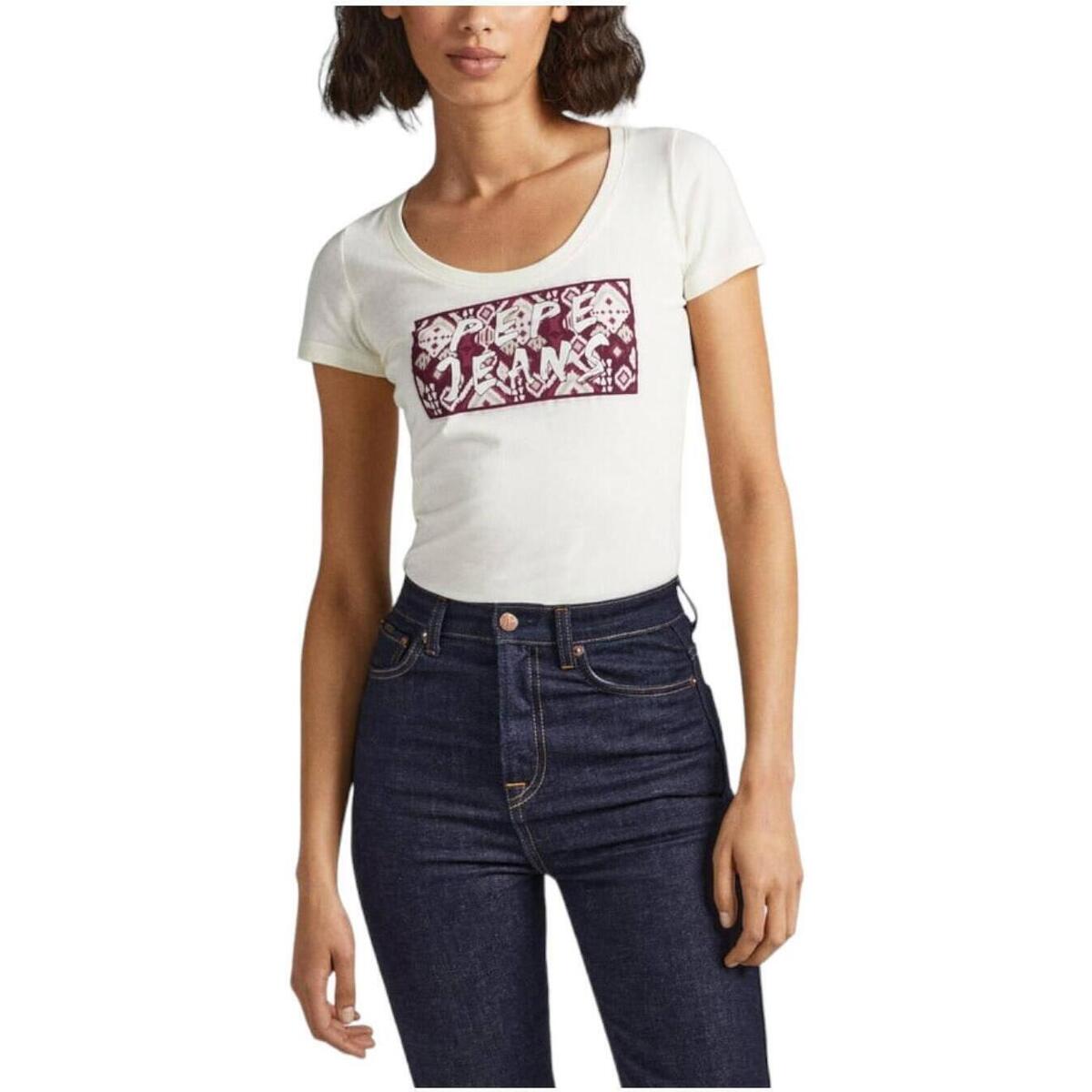 T-shirt με κοντά μανίκια Pepe jeans PL505592 808