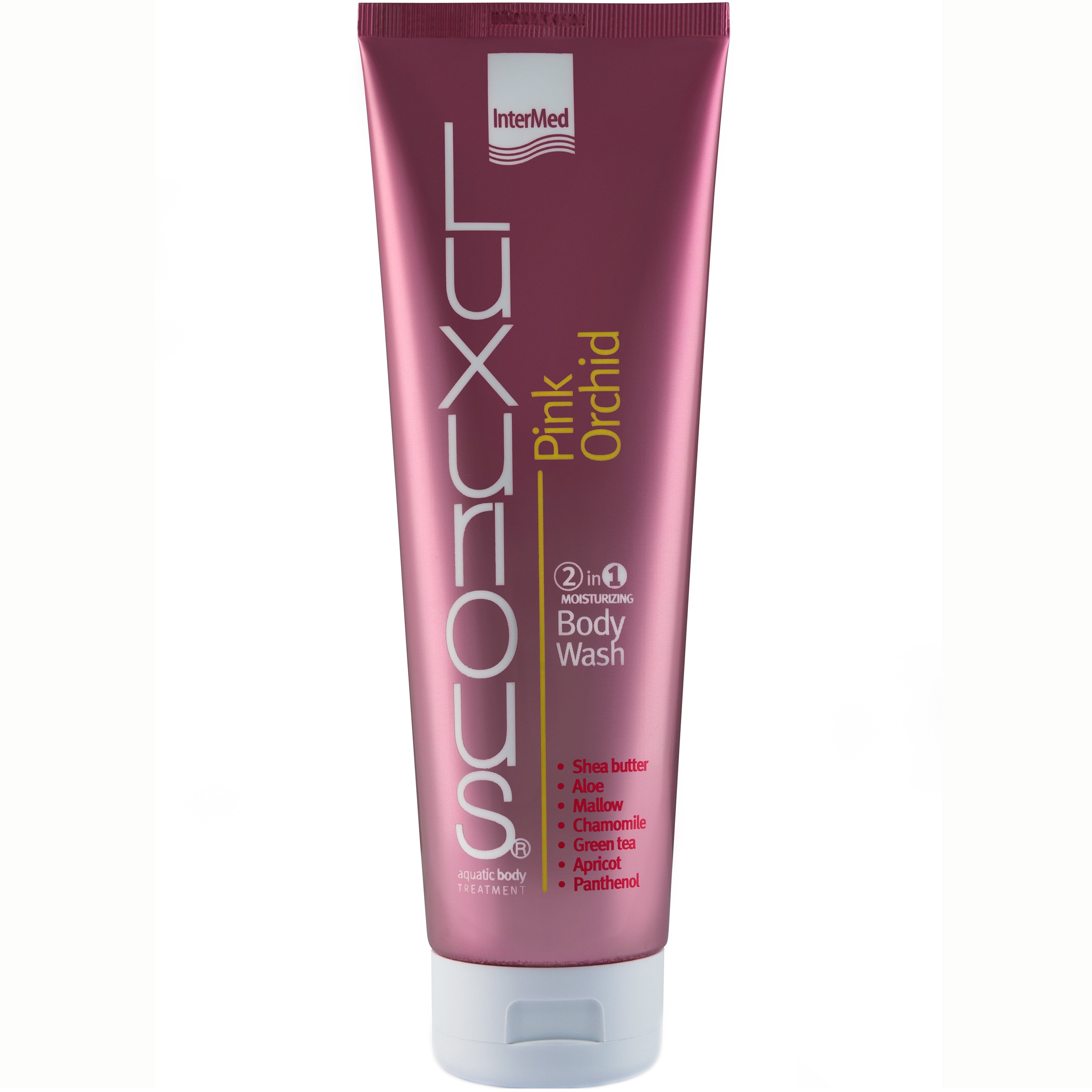 Luxurious 2in1 Moisturizing Pink Orchid Body Wash Ενυδατικό Αφρόλουτρο & Κρέμα Σώματος με Εξωτικό Άρωμα Ροζ Ορχιδέας 280ml