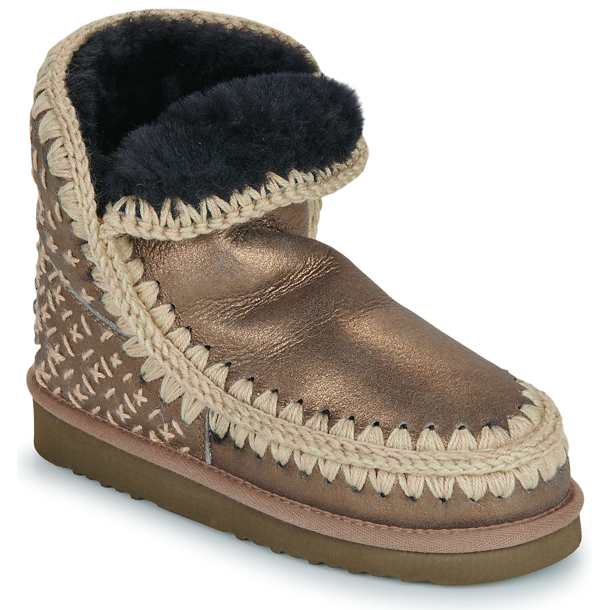 Μπότες Mou ESKIMO 18 SASHIKO BACK PANEL