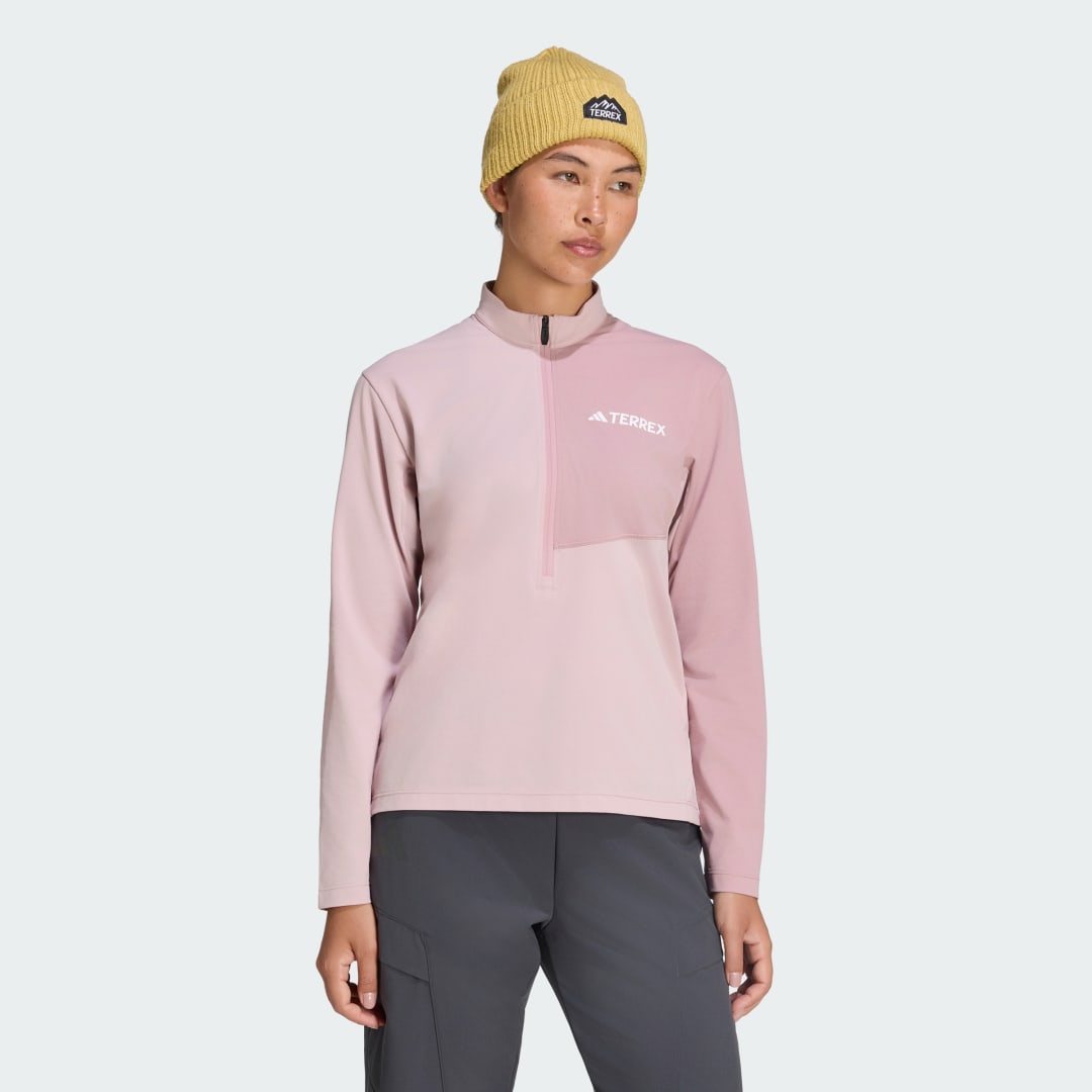 Terrex Multi Climacool 1/2 Zip Long Sleeve Tee