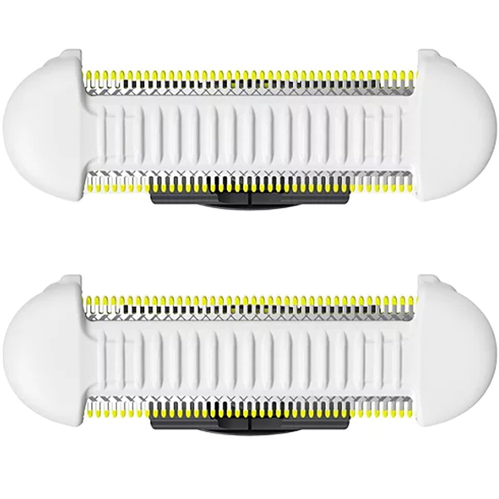 Philips One Blade Intimate Skin Protect Κωδ QP229/52 Ανταλλακτικό Λεπίδα Σχεδιασμένη για Εύκολο & Φιλικό προς το Δέρμα Ξύρισμα των Ευαίσθητων Περιοχών 2 Τεμάχια
