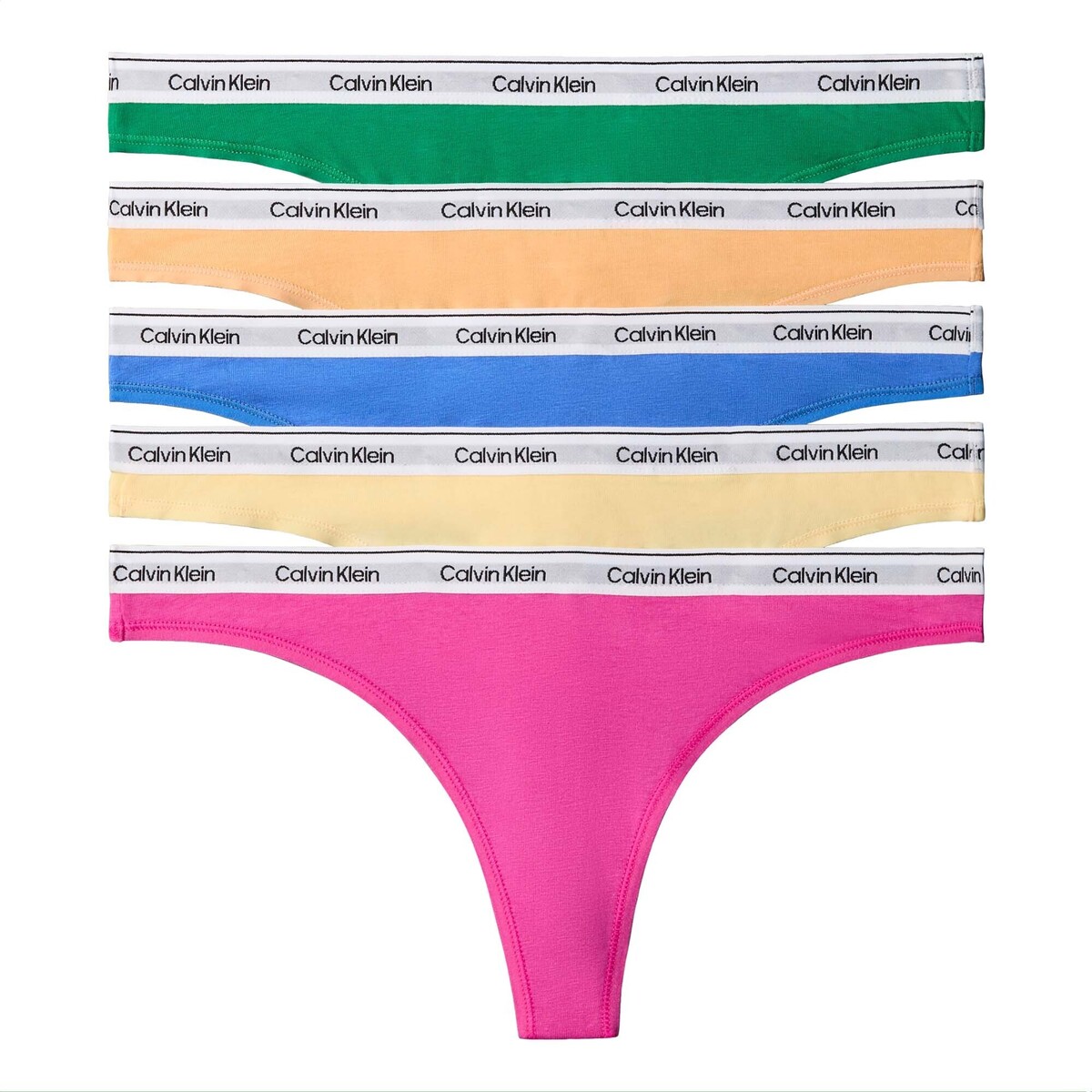 Slips Calvin Klein Jeans Thong 5 Pk
