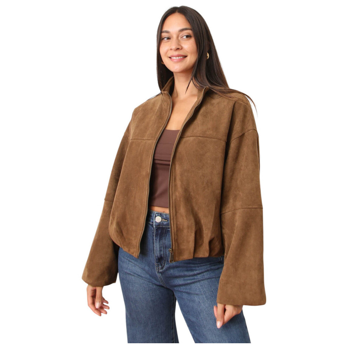 Δερμάτινο Μπουφάν La Modeuse 76246_P180595