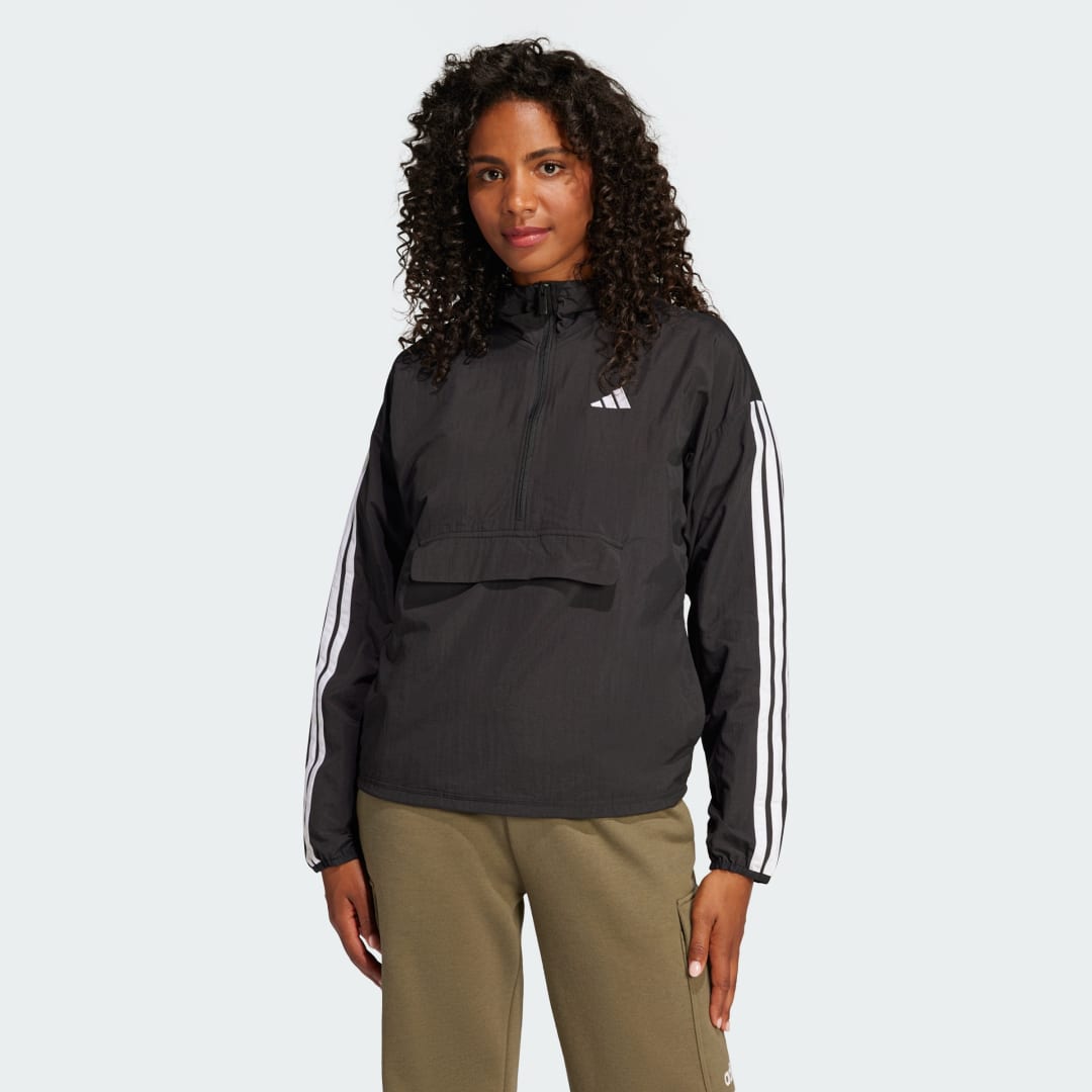 Essentials 3-Stripes Lifestyle Woven Windbreaker