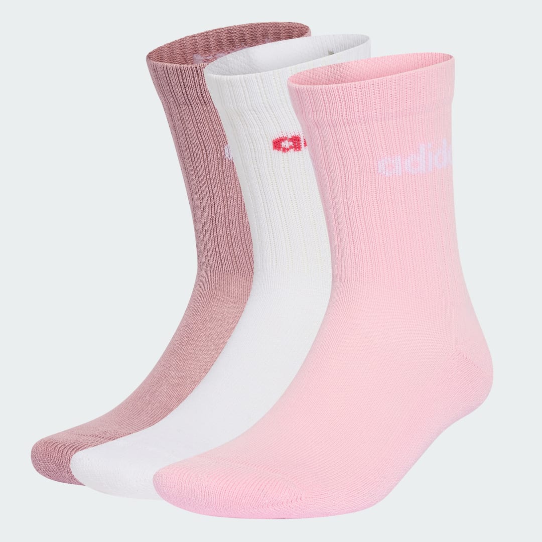 Linear Crew Cushioned Socks 3 Pairs