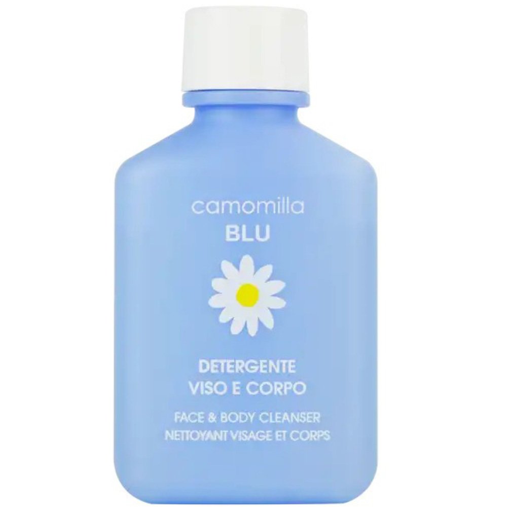 Camomilla Blu Face & Body Cleanser Gel Ενυδατικό Τζέλ Προσώπου & Σώματος για Ξήρη & Ευαίσθητη Επιδερμίδα με Εκχύλισμα Χαμομήλιου 50ml