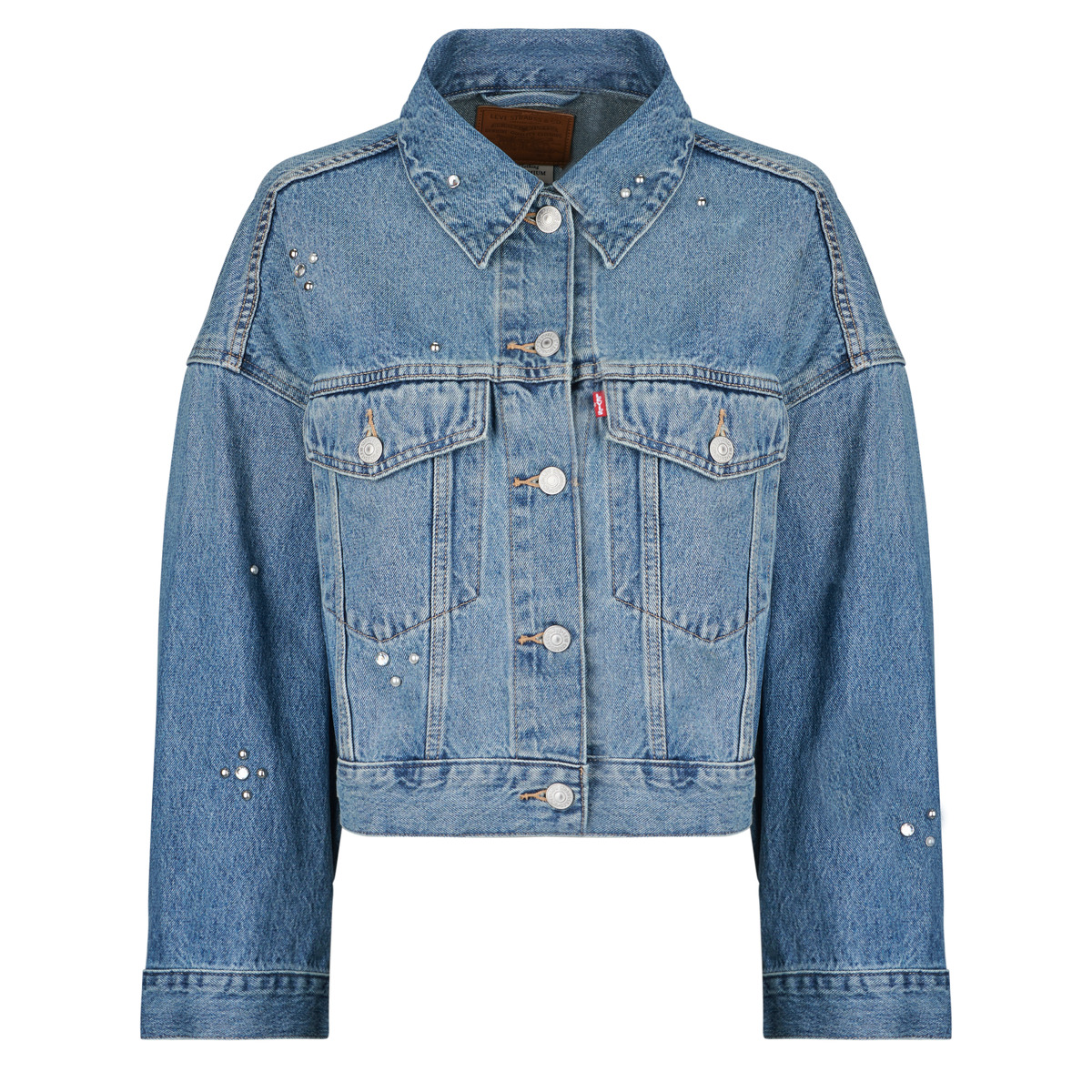 Τζιν Μπουφάν/Jacket Levis LOOSE CROP TRUCKER