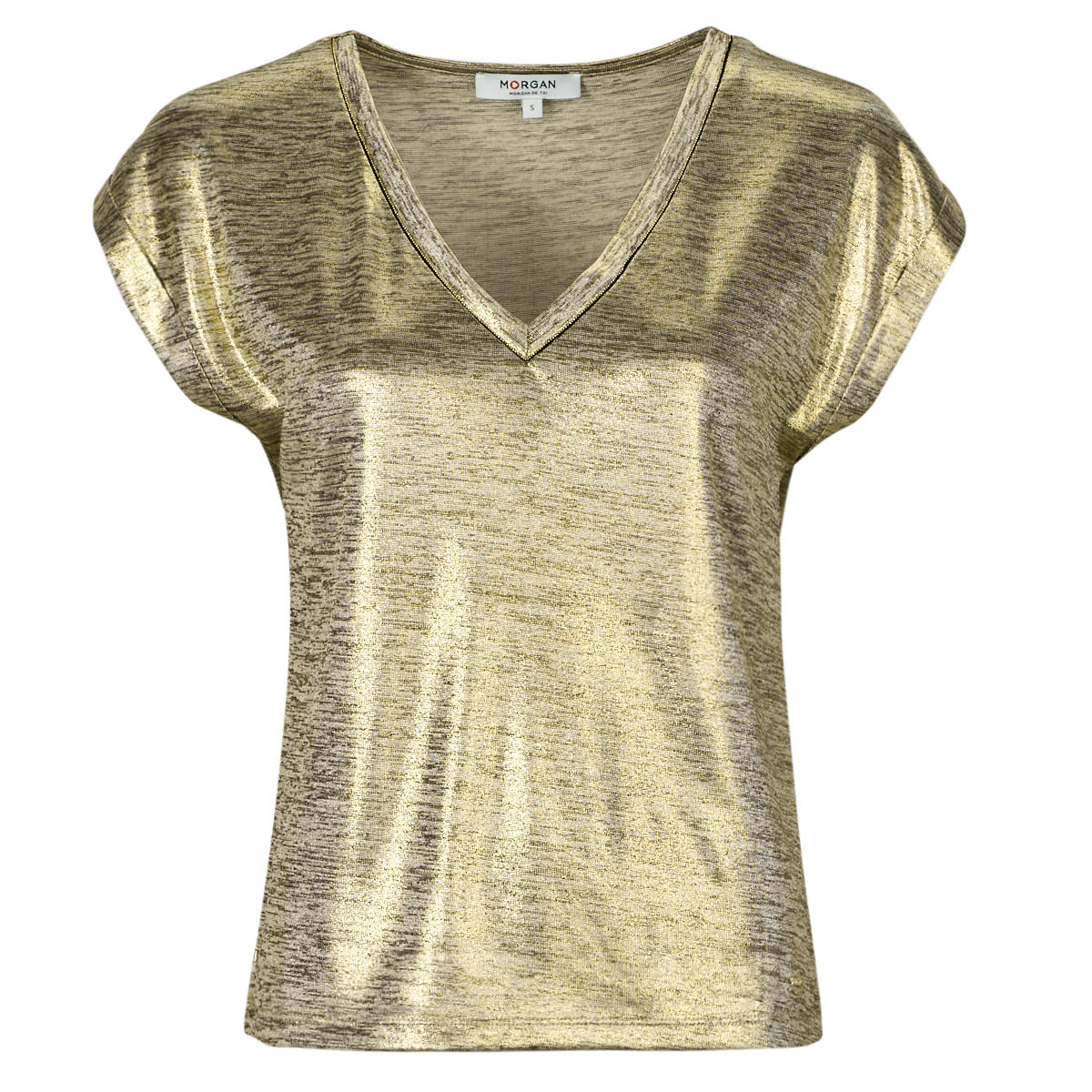 T-shirt με κοντά μανίκια Morgan DAYA1