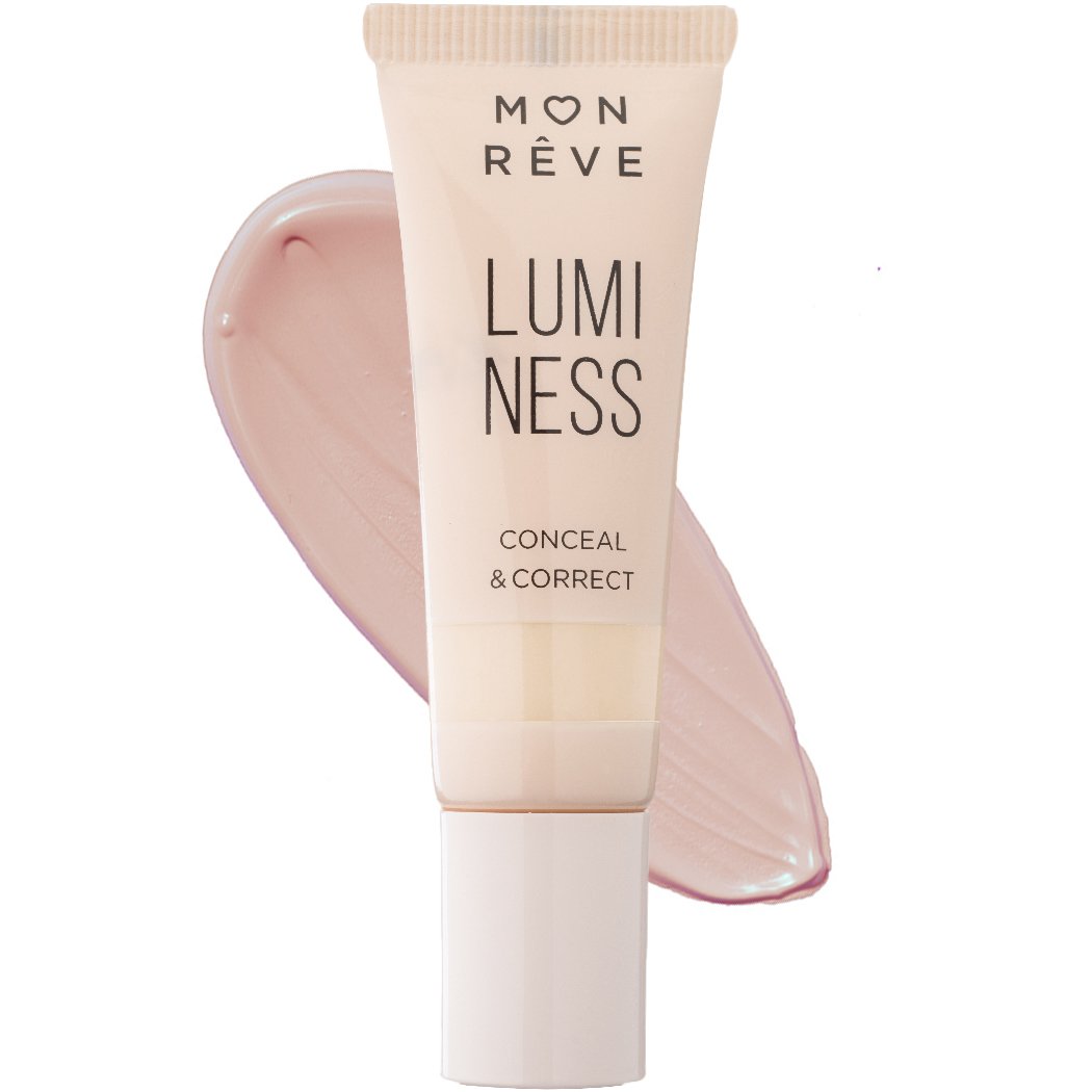Mon Reve Luminess Concealer for Perfect Coverage of Dark Circles & Imperfections Υγρό Κονσίλερ για Κάλυψη των Μαύρων Κύκλων & των Ατελειών 10ml - 101