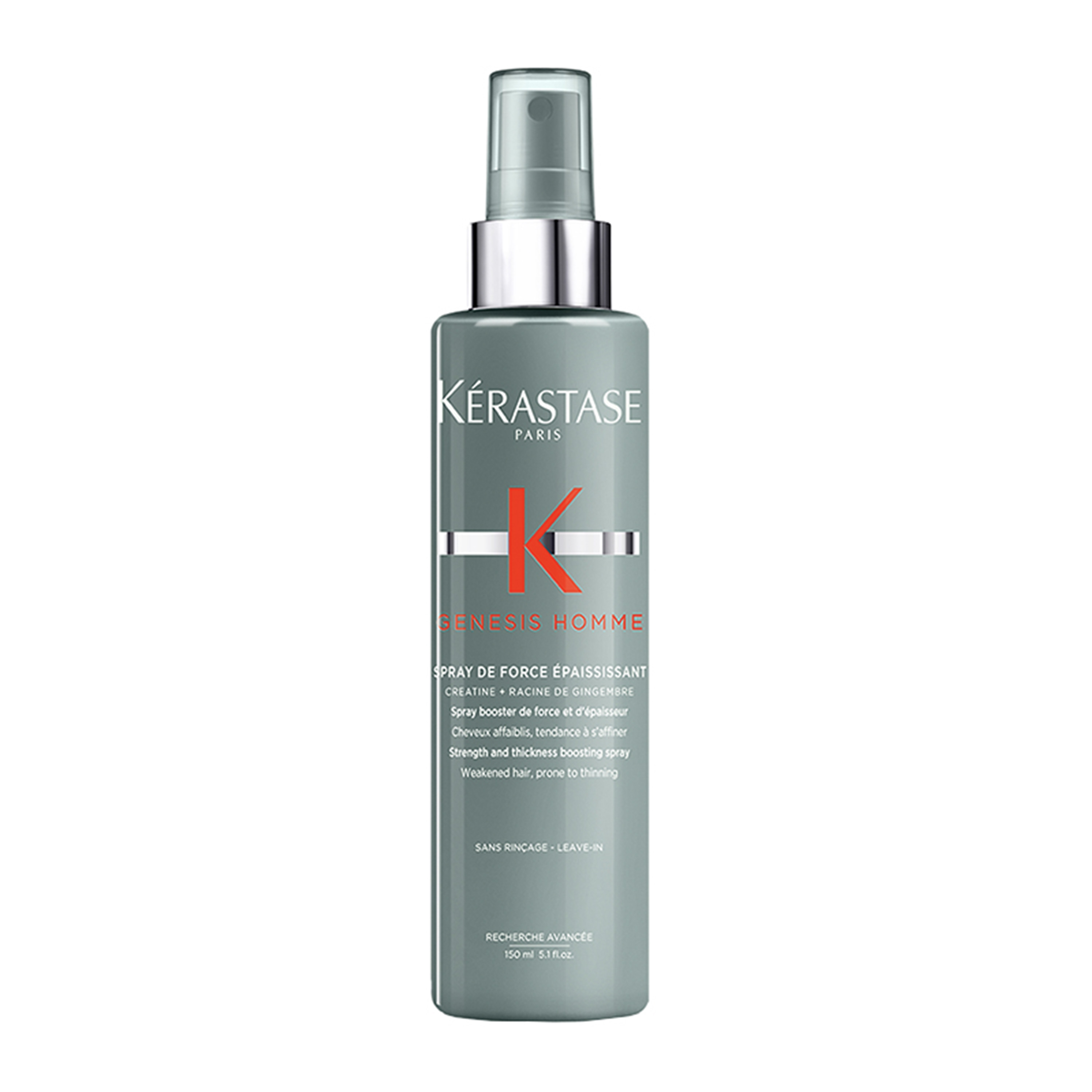 Genesis Homme Spray De Force Epaississant Για Ενίσχυση Της Πυκνώτητας 150ml