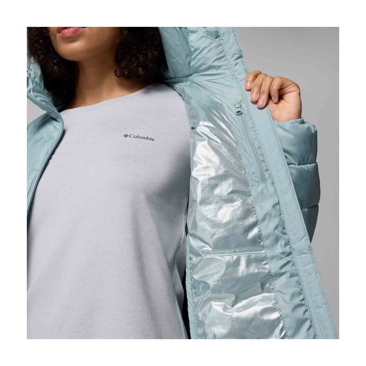 Παλτό Columbia Powder Lite Ii Mid Jacket