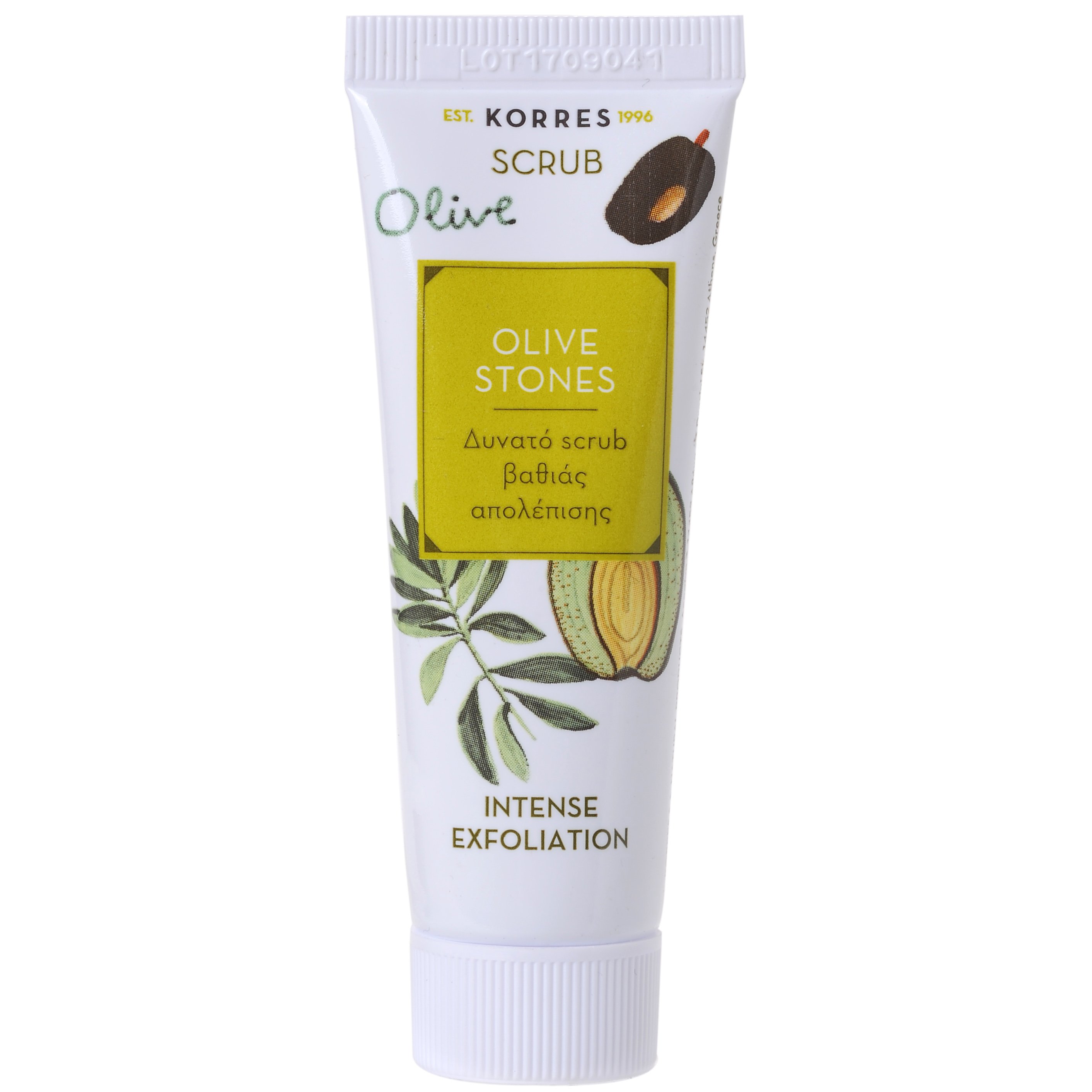Korres Scrub Olive Stones Δυνατό Scrub Βαθιάς Απολέπισης για Βαθύ Καθαρισμό 18ml