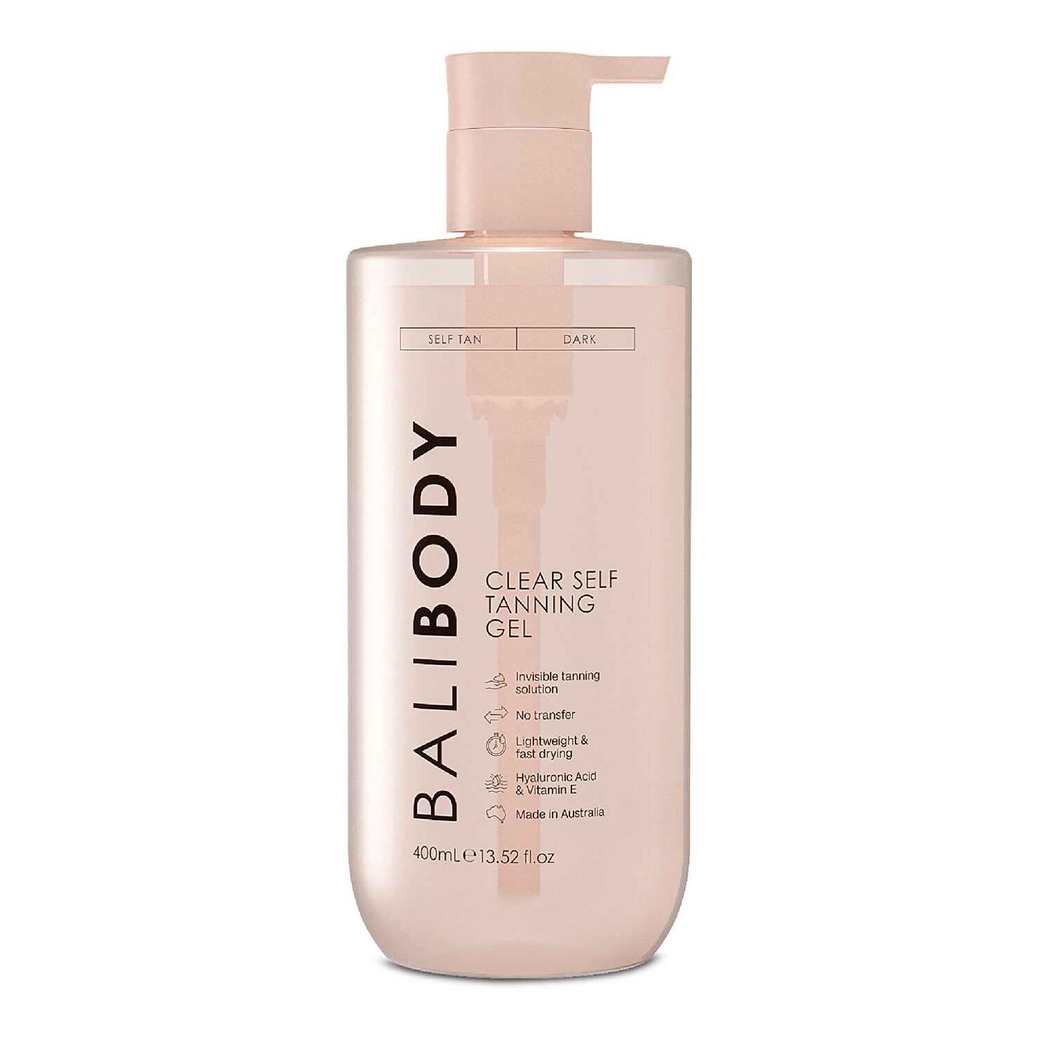 Bali Body - Clear Self Tanning Gel - Διαφανές τζελ αυτομαυρίσματος | 400 ml