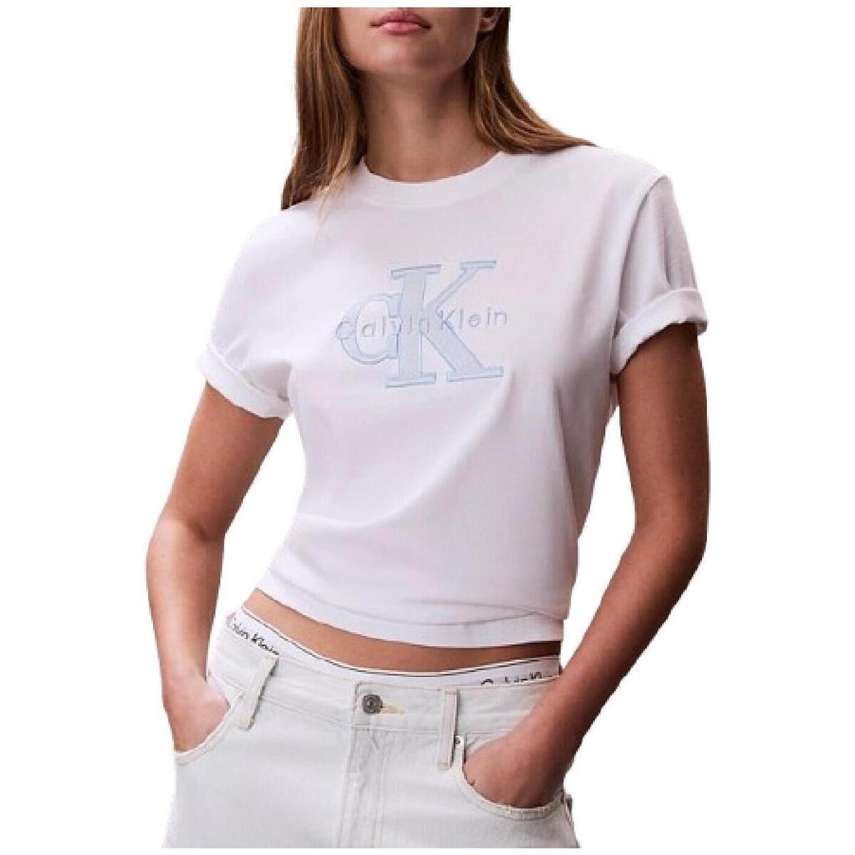 T-shirt με κοντά μανίκια Calvin Klein Jeans LV047F829G YAF
