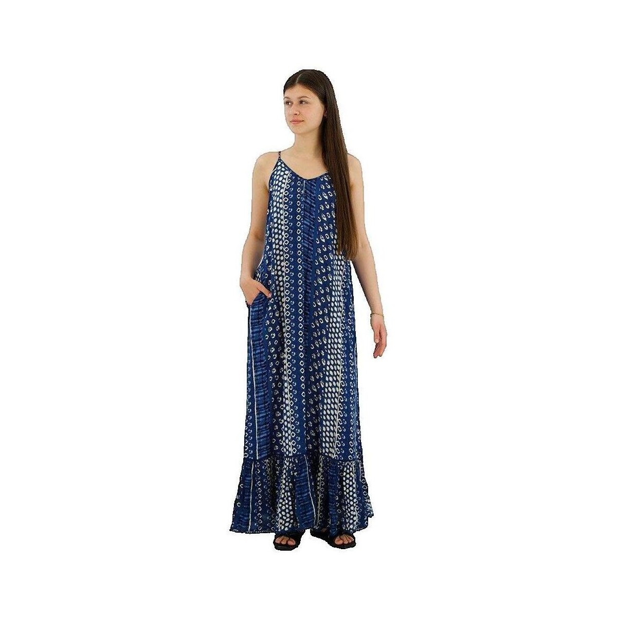 Μακριά Φορέματα Superdry Robe longue sans manches multicolore