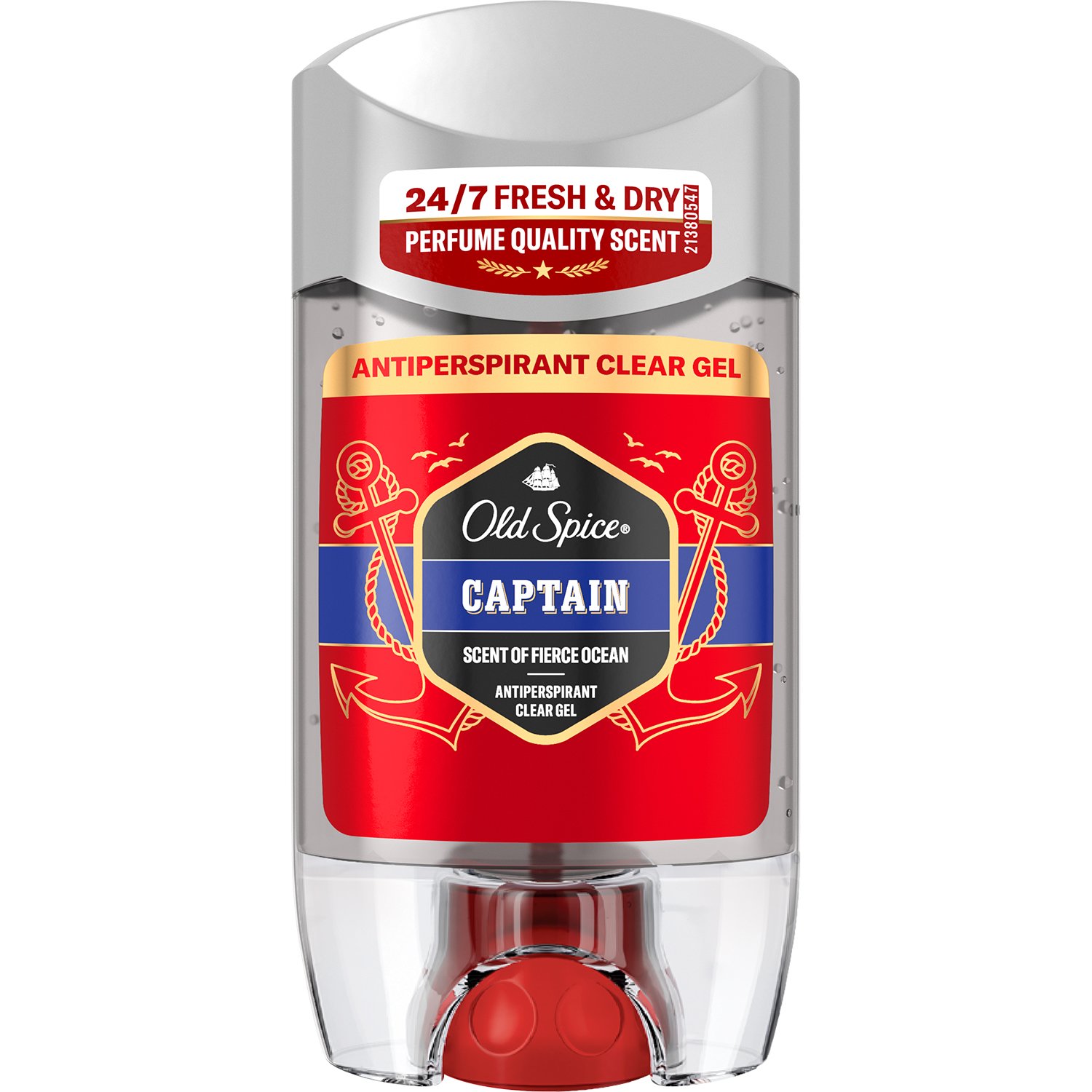 Old Spice Captain Antiperspirant Clear Gel Stick Διάφανο Τζελ σε Μορφή Στικ Κατά του Ιδρώτα & της Κακοσμίας 70ml