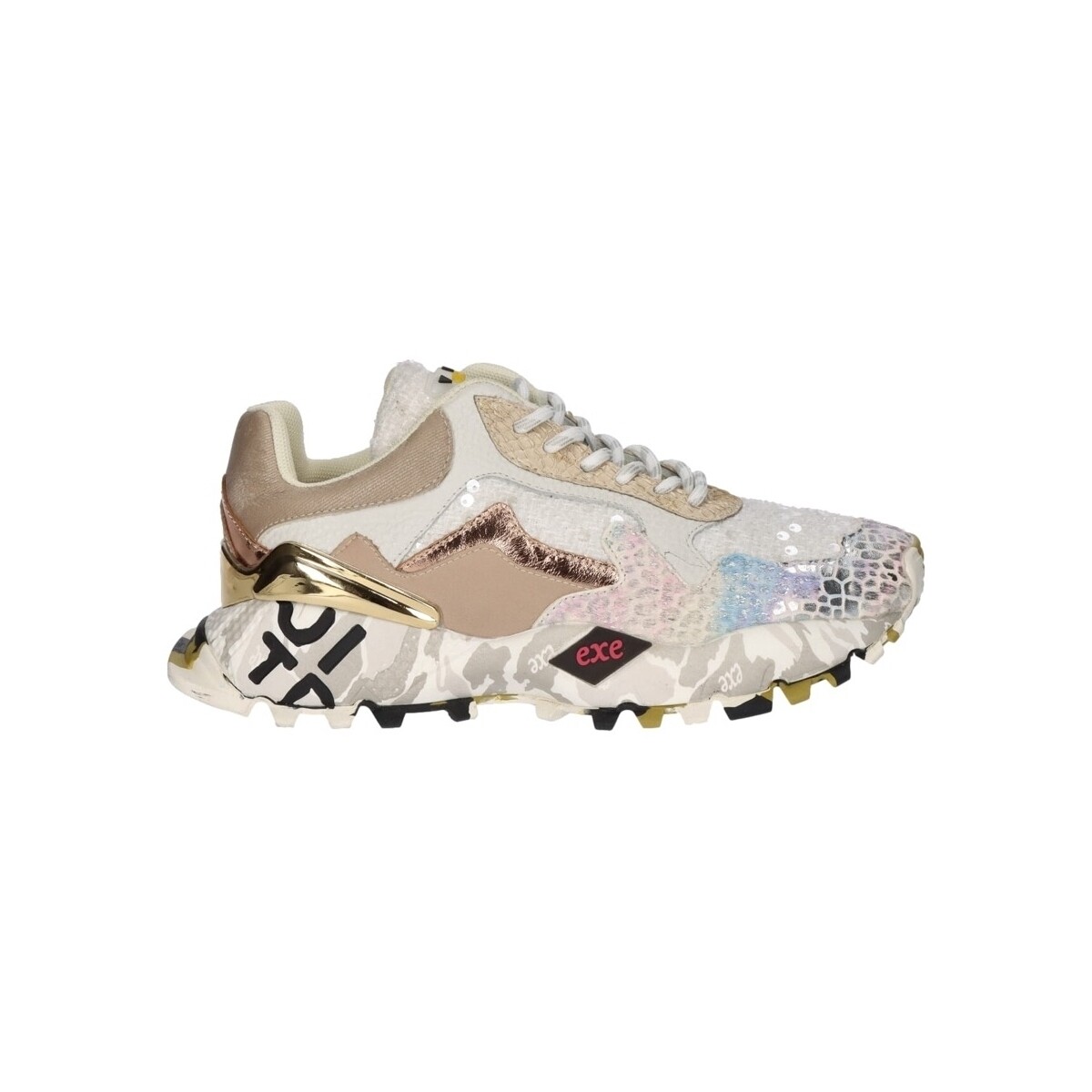 Sneakers Exé Shoes EXÉ Sneakers 190608-13C - Gold/Beige