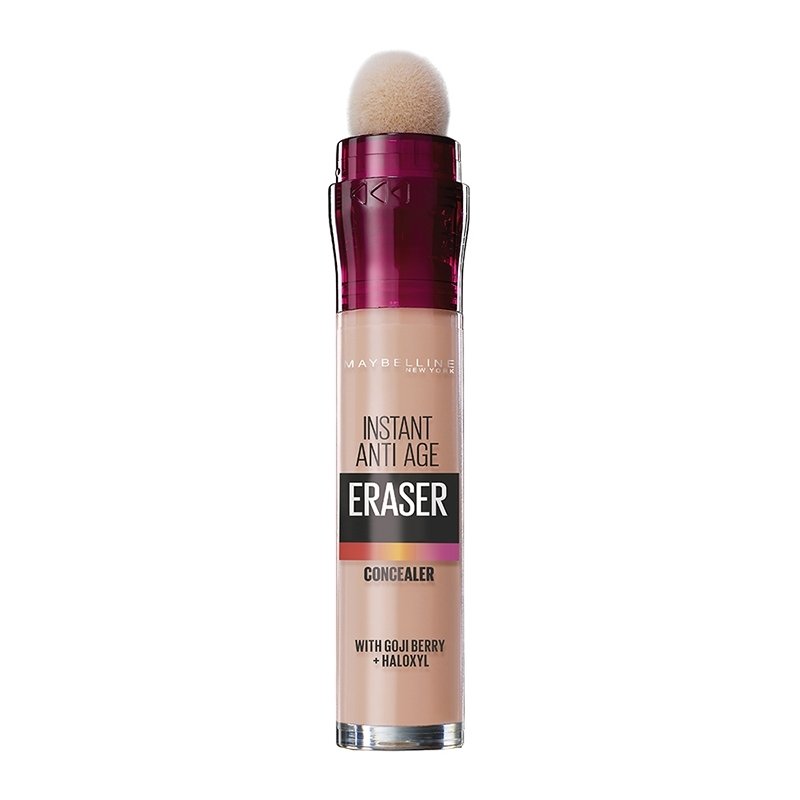Maybelline Instant Eraser Age Rewind Concealer με Ενσωματωμένο Σφουγγαράκι 6ml - Honey
