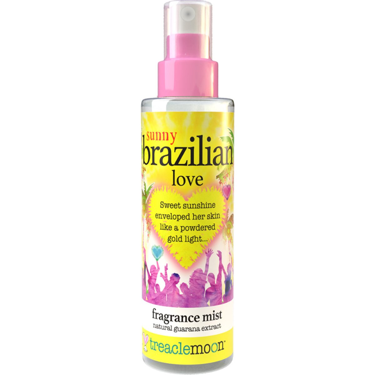 Treaclemoon Sunny Brazilian Love Fragrance Mist Αρωματικό Σπρέι Σώματος με Άρωμα Γκουαρανά 150ml