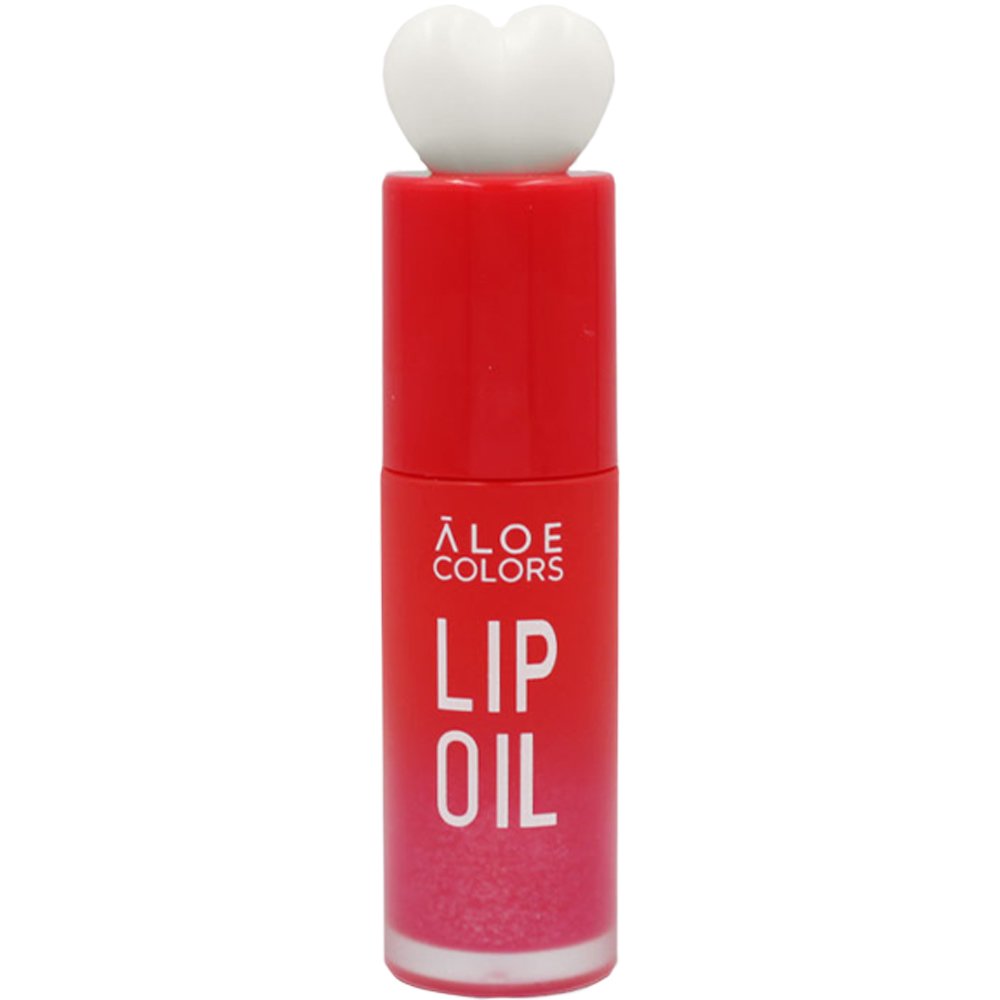 Aloe Colors Cherry Pop Lip Oil Ενυδατικό & Θρεπτικό Λάδι Χειλιών με Γεύση Κεράσι & Κόκκινο Φυσικό Χρώμα 10ml Red