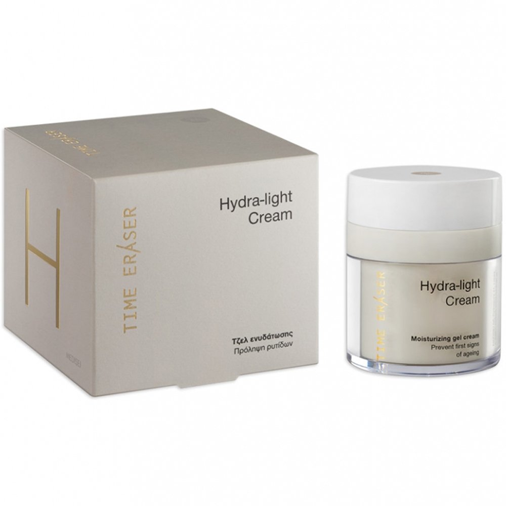 Medisei Time Eraser Hydra Light Cream Ενυδατικό Gel Προσώπου για την Πρόληψη των Πρώτων Σημαδιών Γήρανσης 50ml